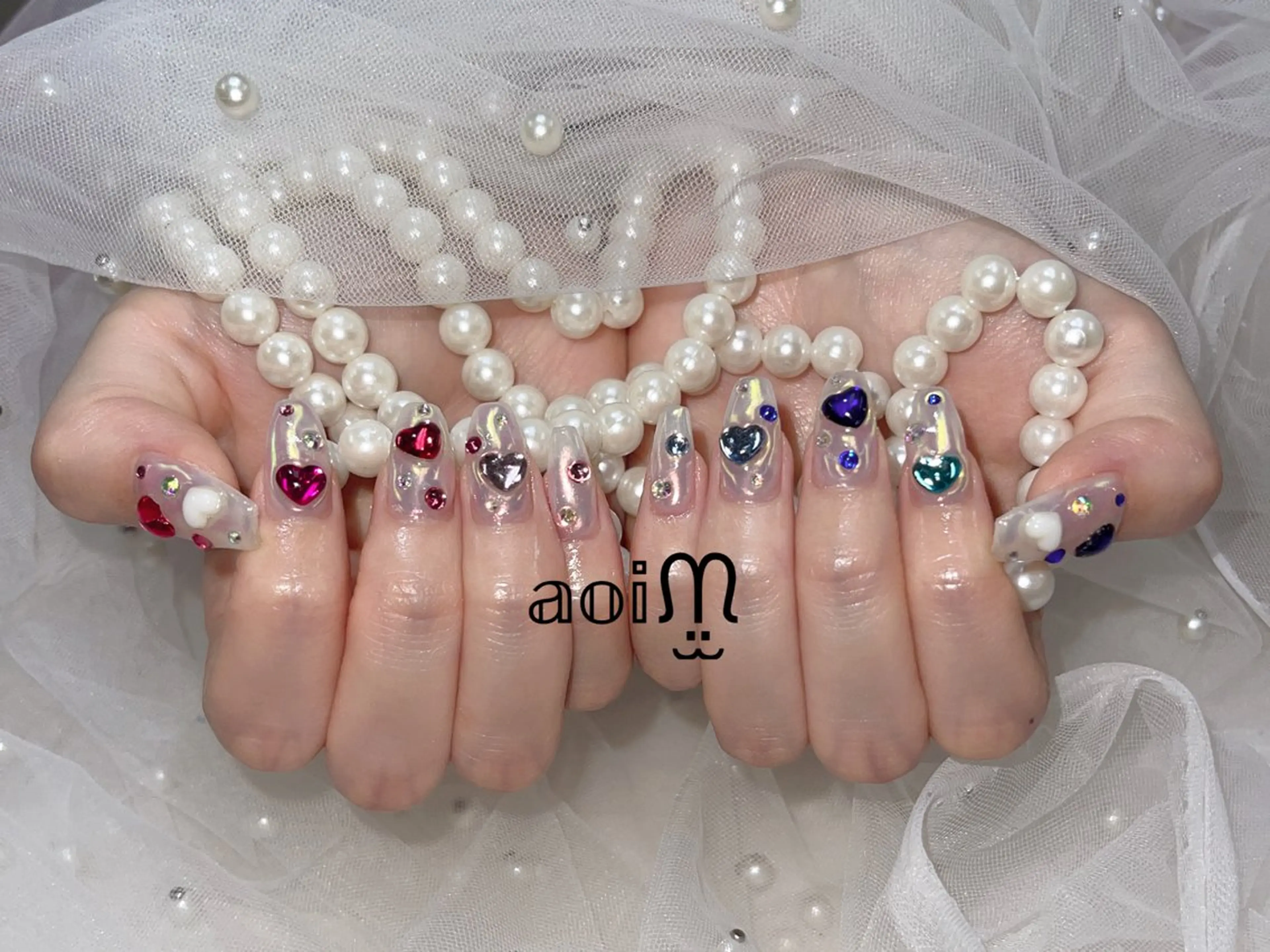 ネイル 葵うさぎ所属・葵うさぎ AIのネイルデザイン