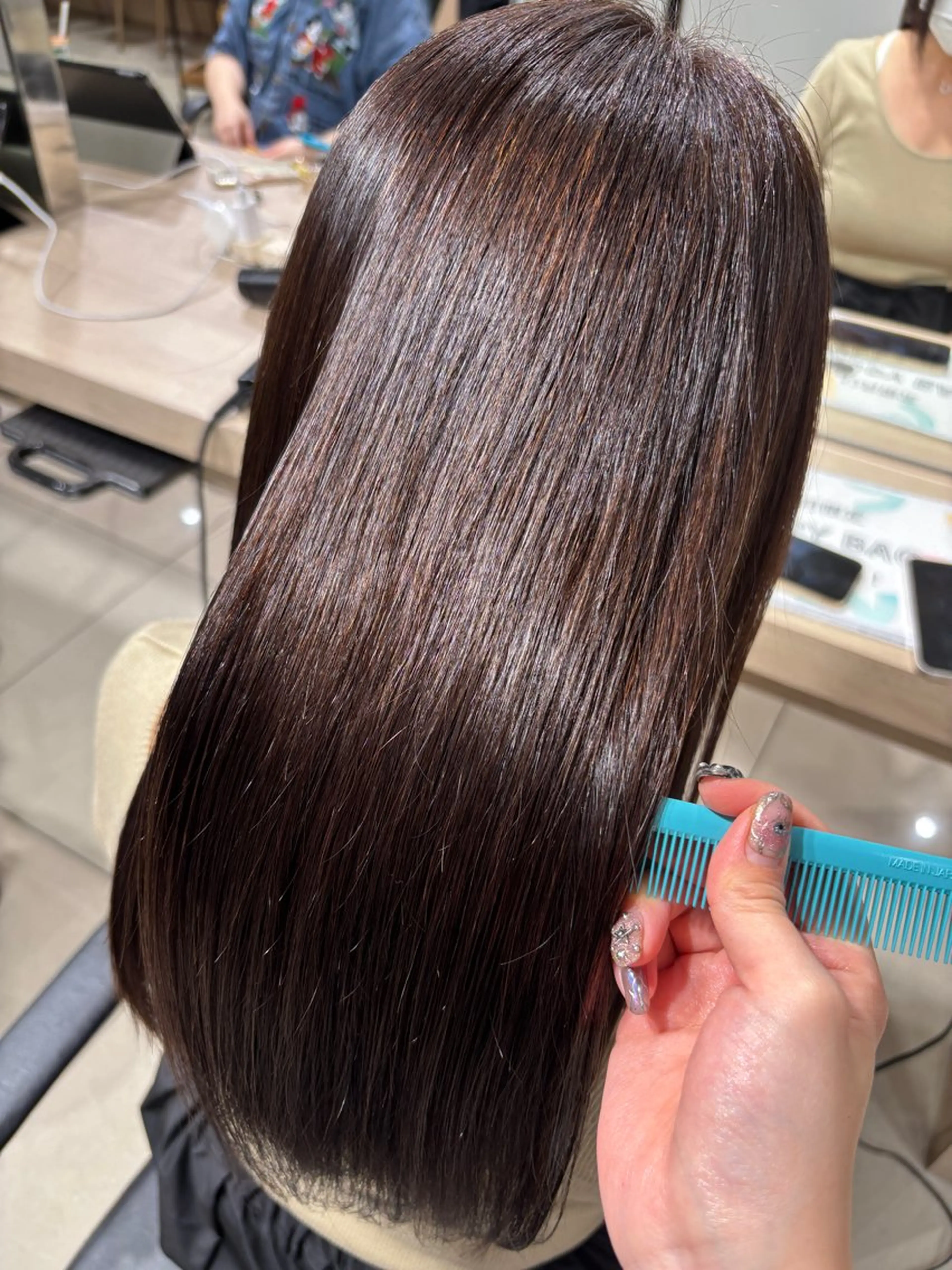 ロング カラー 🍒カラー/縮毛🍒 こばるのヘアスタイル