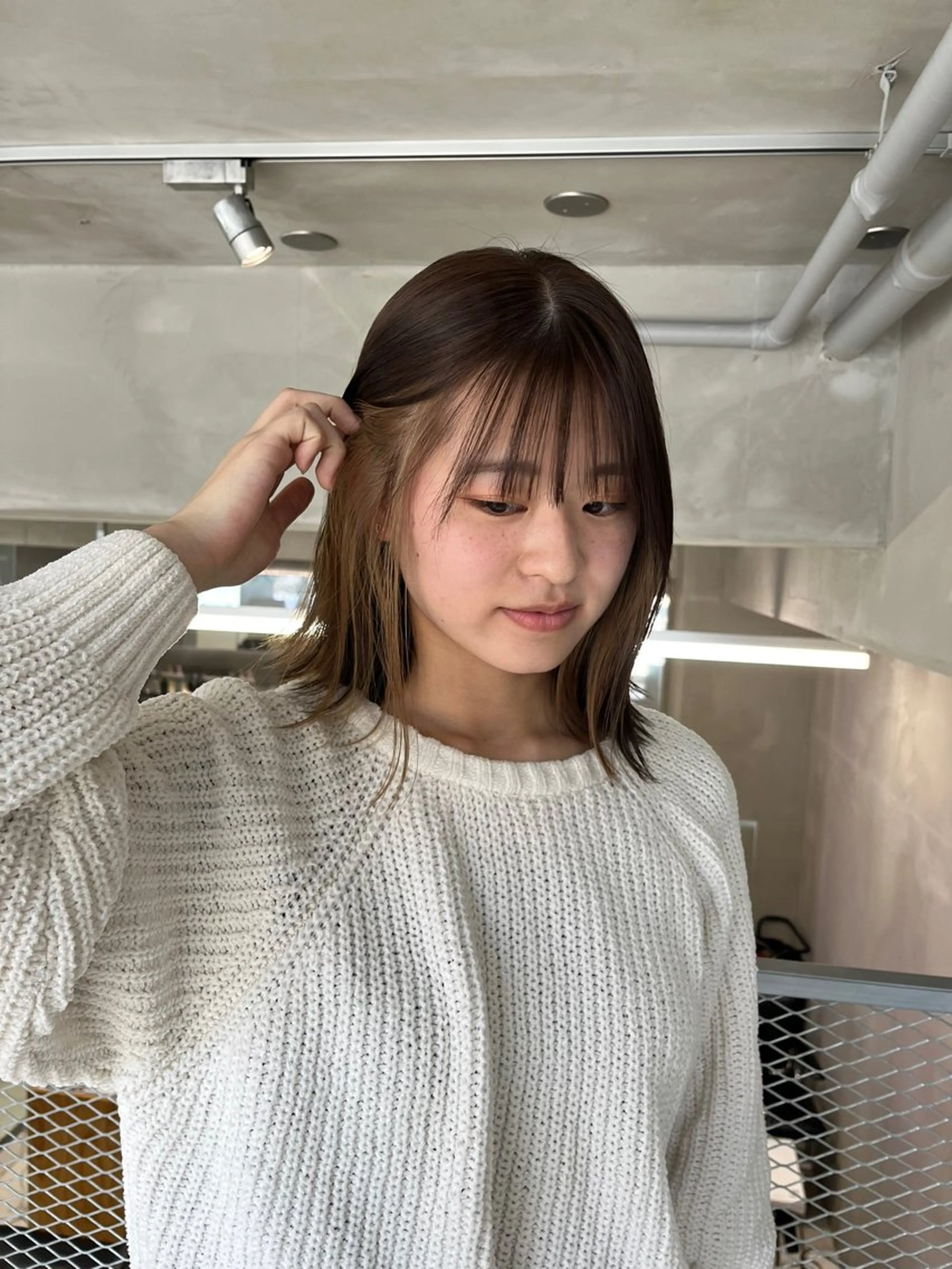 ミディアム ヘアカラー 似合わせカラー🪩 SAYA 👗のヘアスタイル