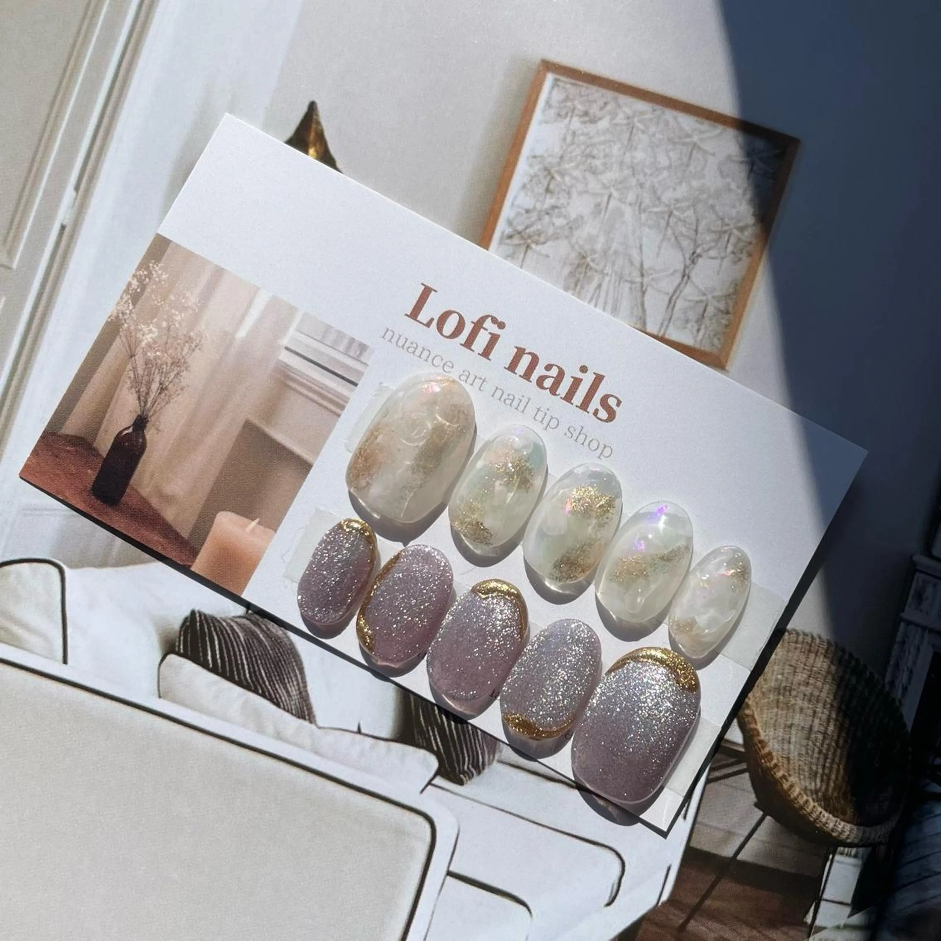 ネイル ブライダルネイル Lofinails ちひろのネイルデザイン