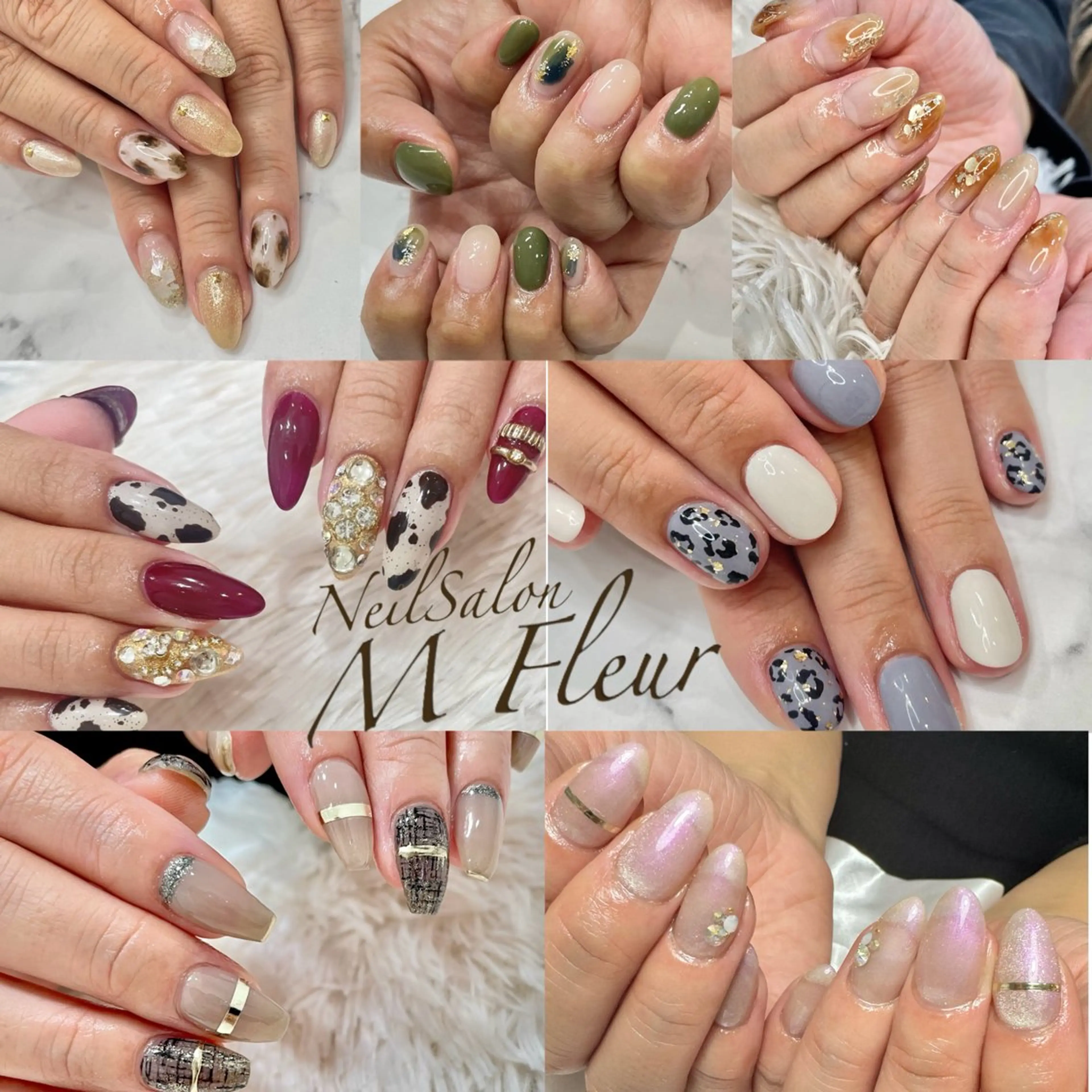 ネイル NailSalon M Fleur（ネイルサロンエムフルール）所属・NailSalon M Fleurのネイルデザイン