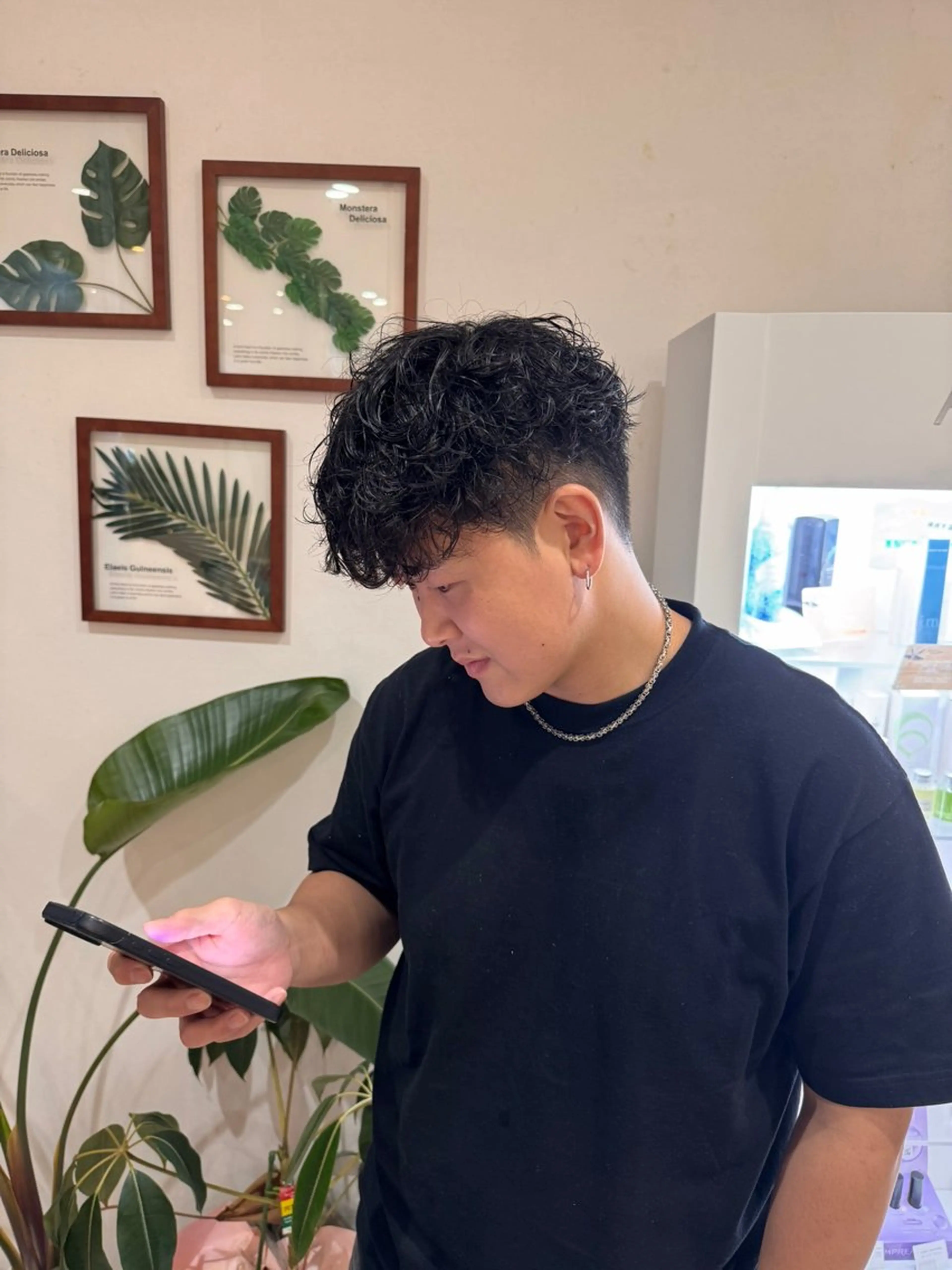 men'sシャドウパーマ🌙の写真