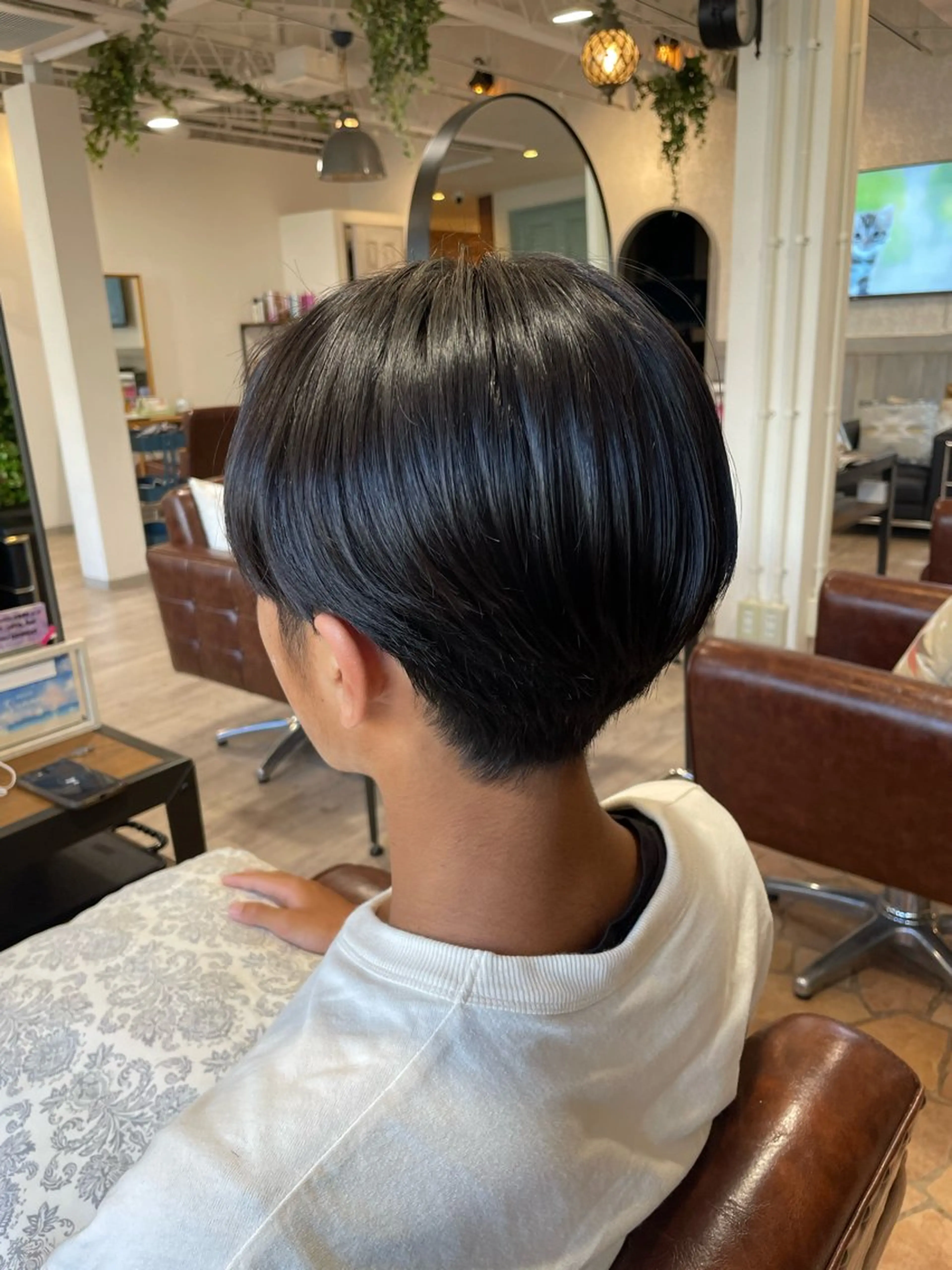 メンズ 艶感暖色カラー /透明感/瀬戸山舞のヘアスタイル