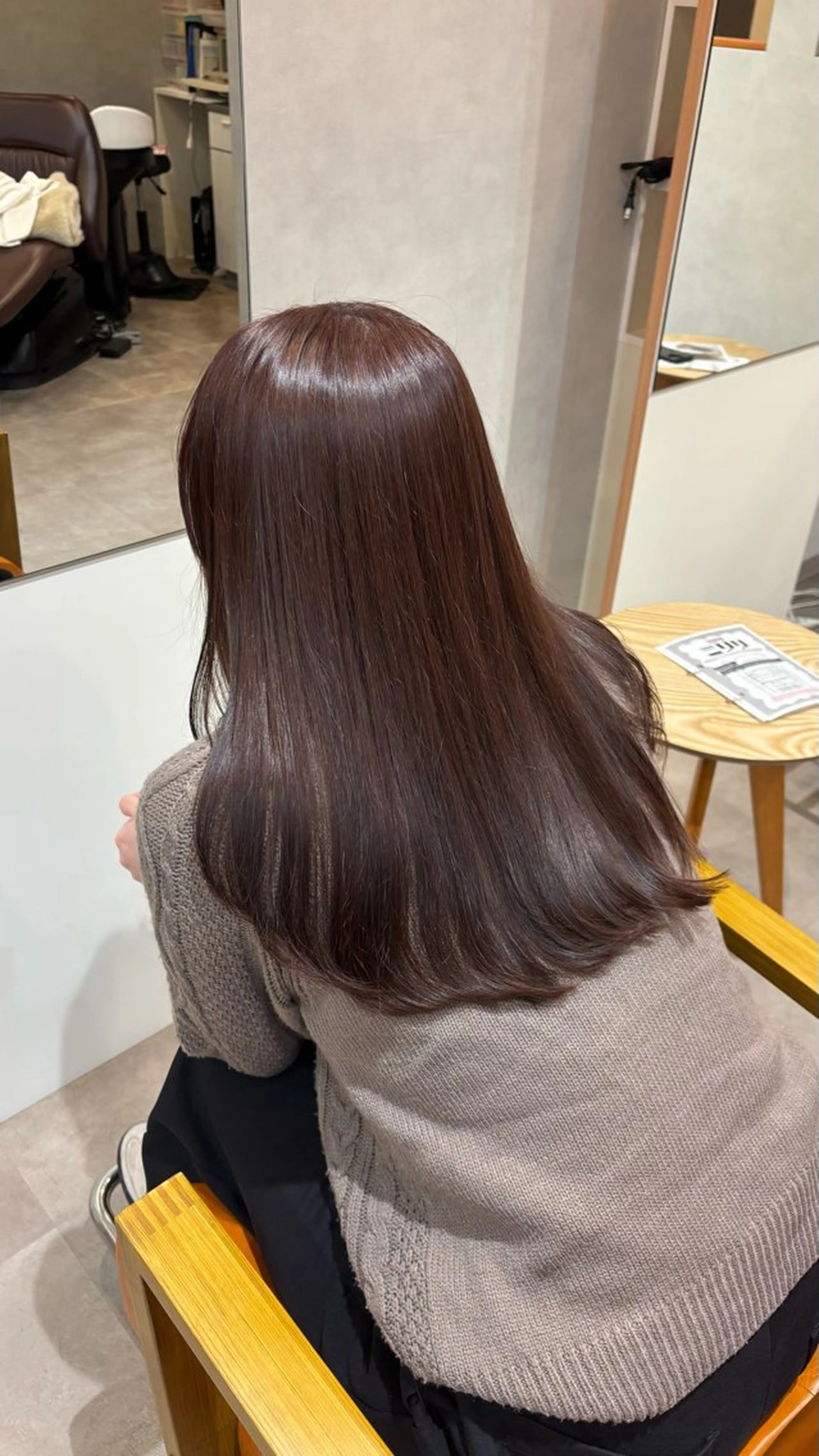 【平日限定】【お好きなお時間ご相談】シングルカラー + システムトリートメント🪩★の写真