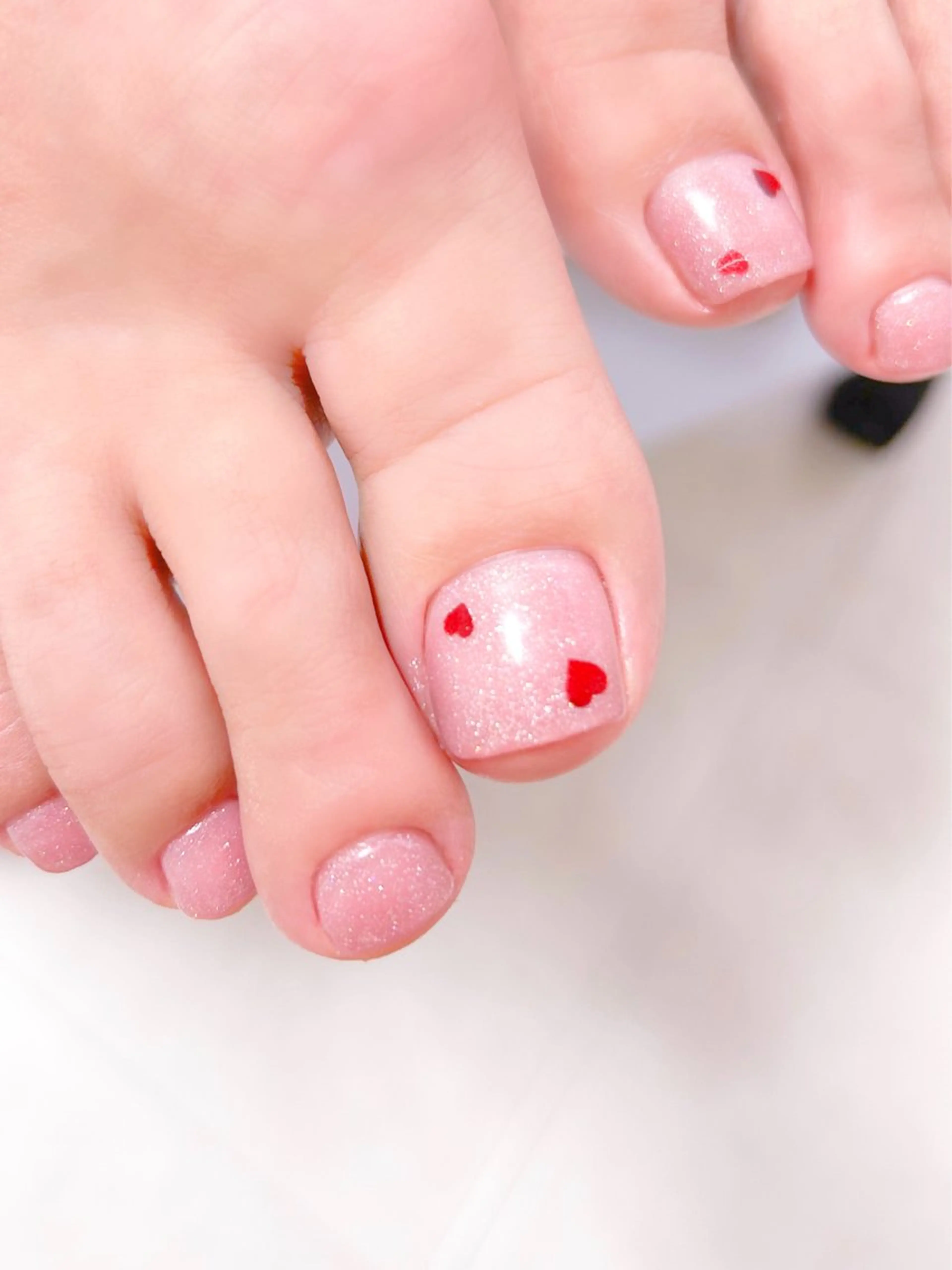 初回オフ無料☆フットワンカラーorラメグラ/ケア付きの写真