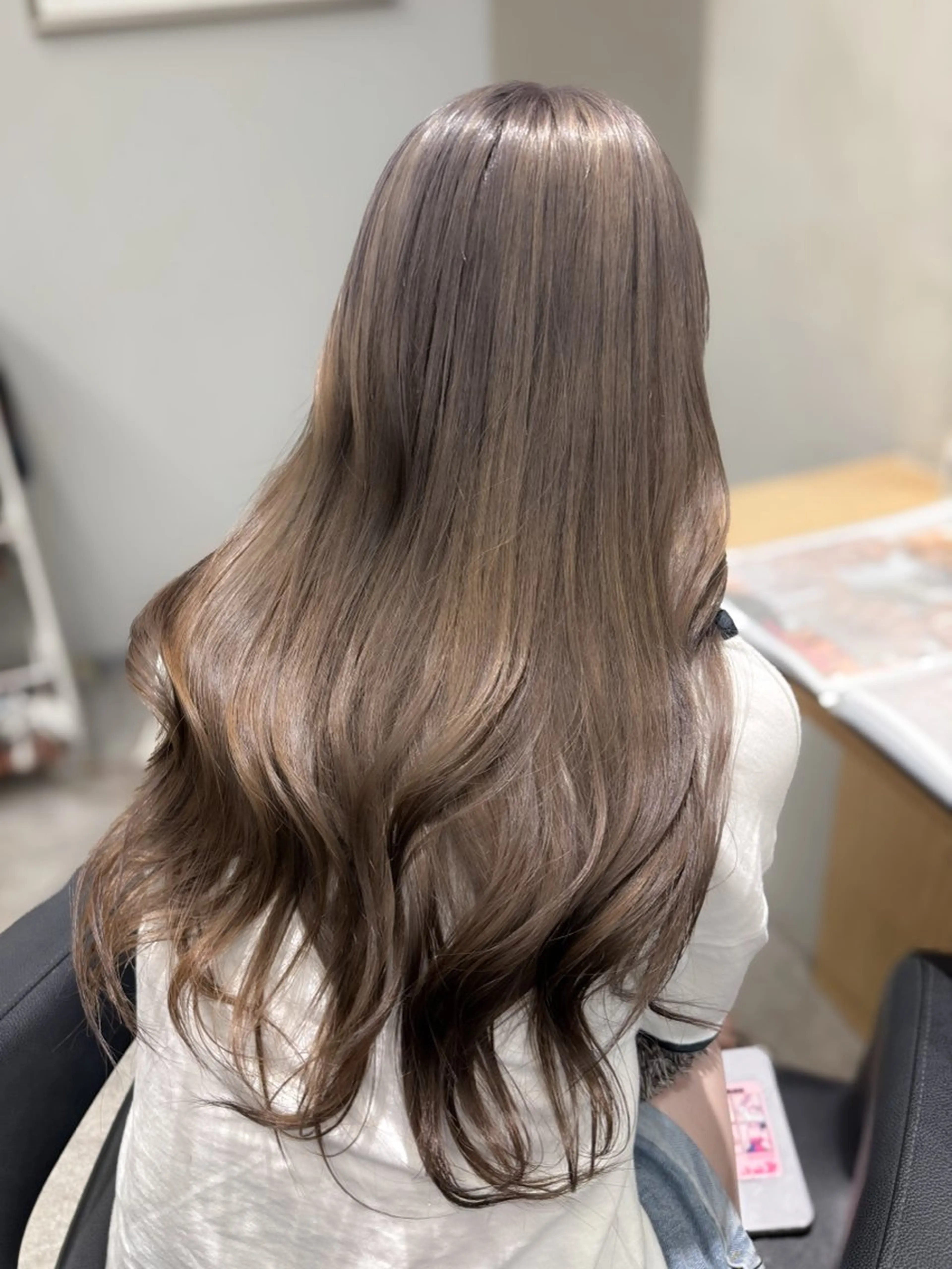 ロング カラー ブリーチ ヘアカラー トリートメント 雰囲気似合わせ/永田 汰伊智/艶カラー🫧のヘアスタイル