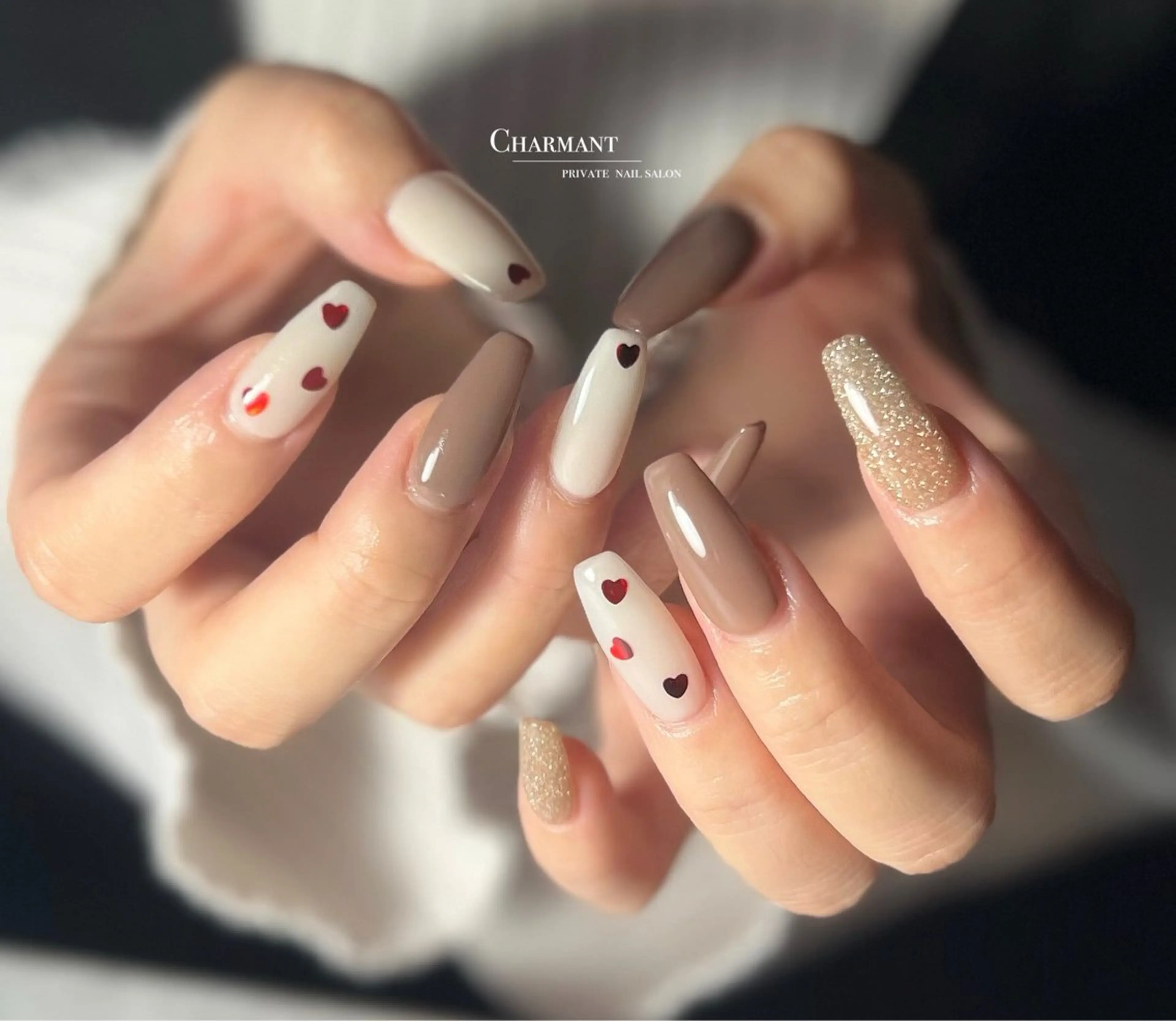 ネイル Minako 【Charmant】のネイルデザイン