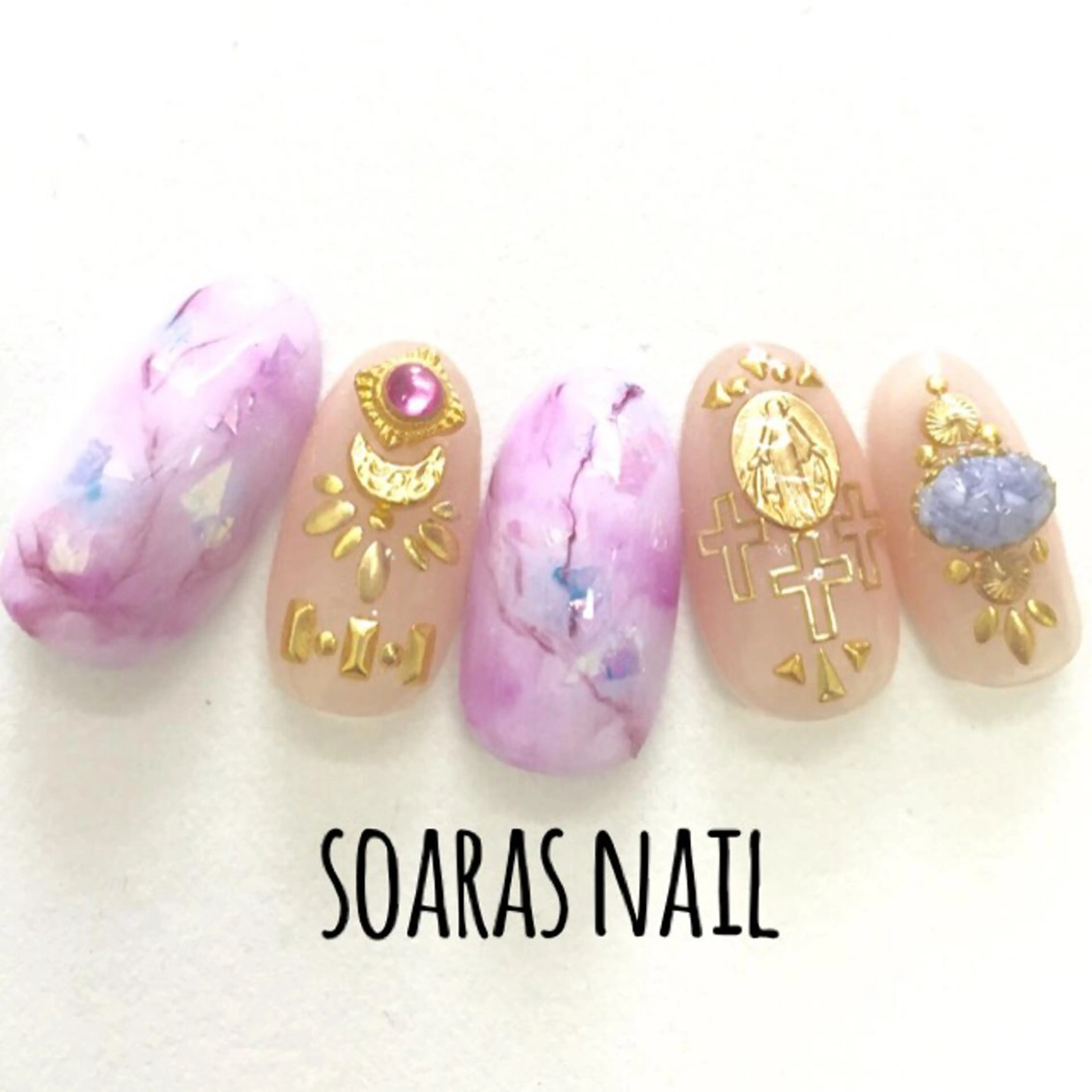 ネイル ジェルネイル soaras nailのネイルデザイン