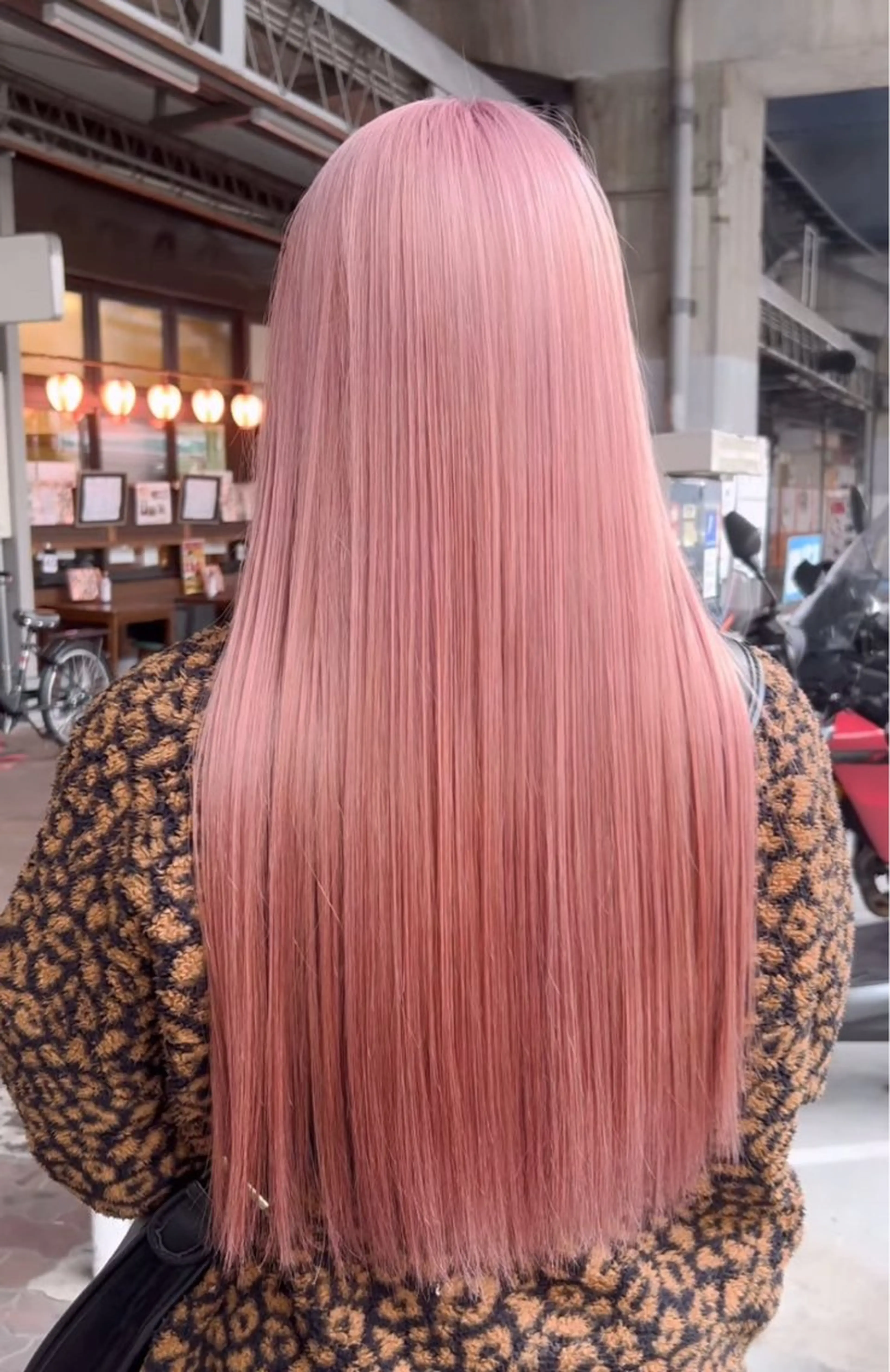 ロング カラー ヘアカラー トリートメント miharu‪‪/ ハイトーン/複雑履歴のヘアスタイル