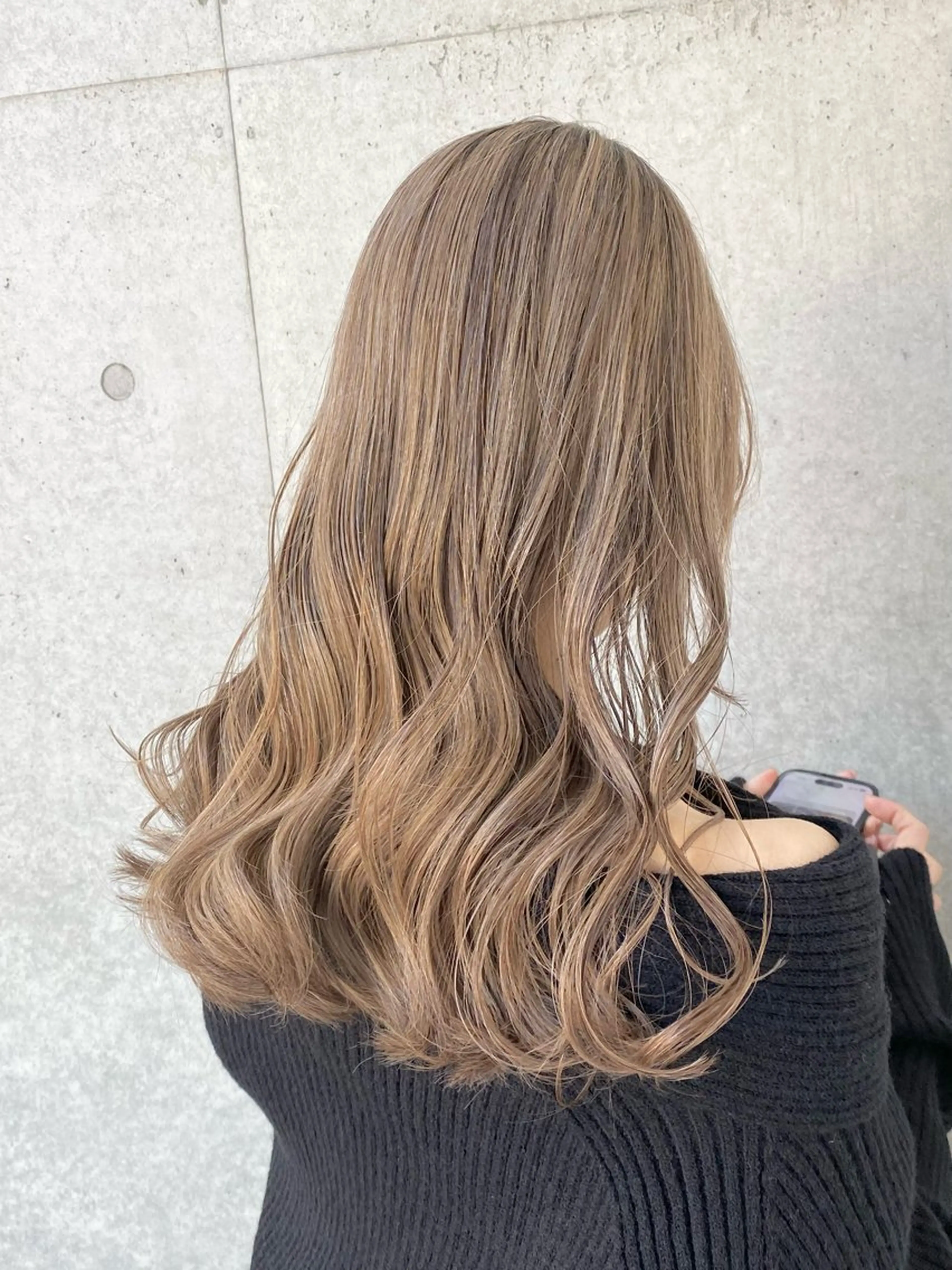 ケアブリーチ+カラー+トリートメントの写真