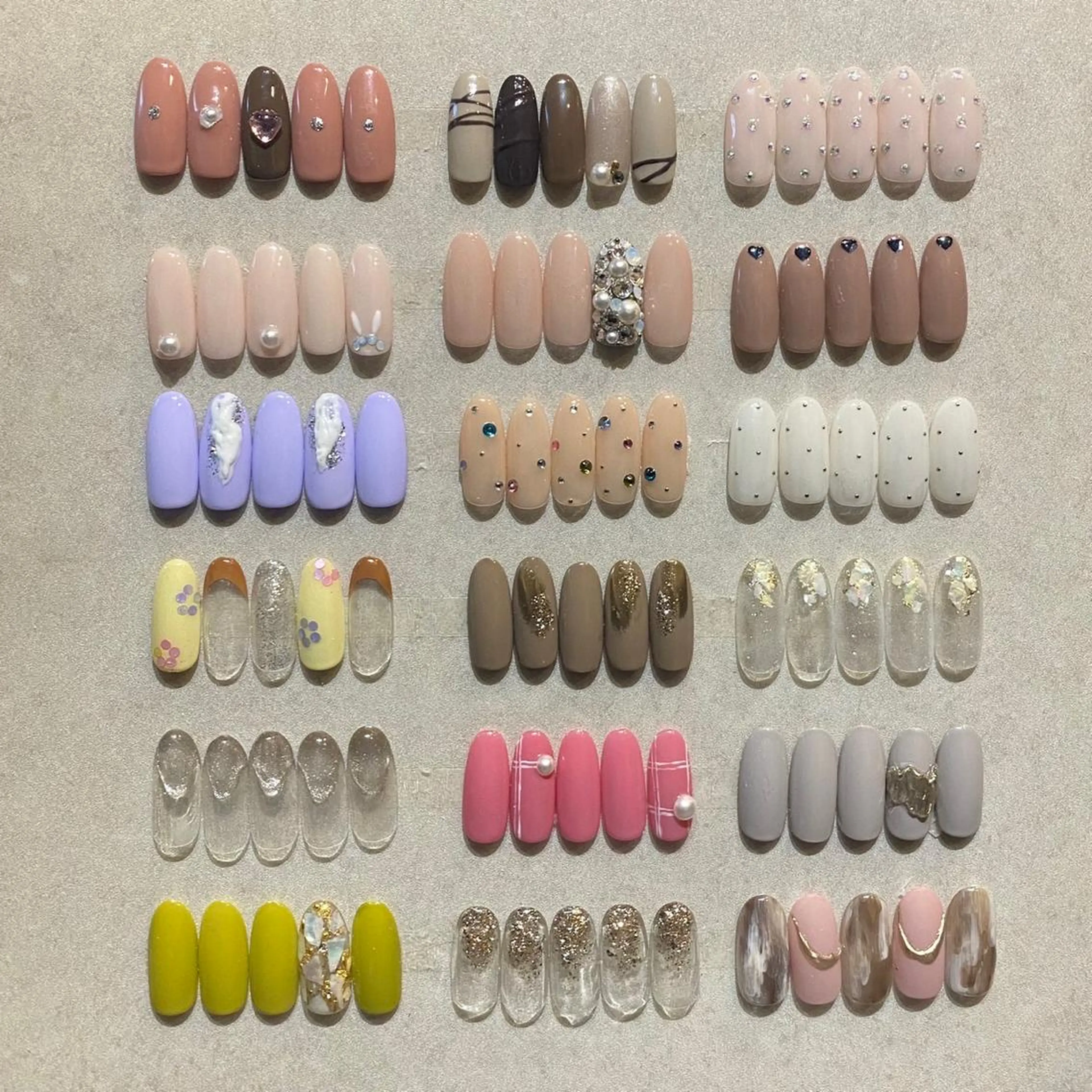 ネイル ハンドネイル 【やり放題専門店】 スカルプ＆長さ出しのネイルデザイン