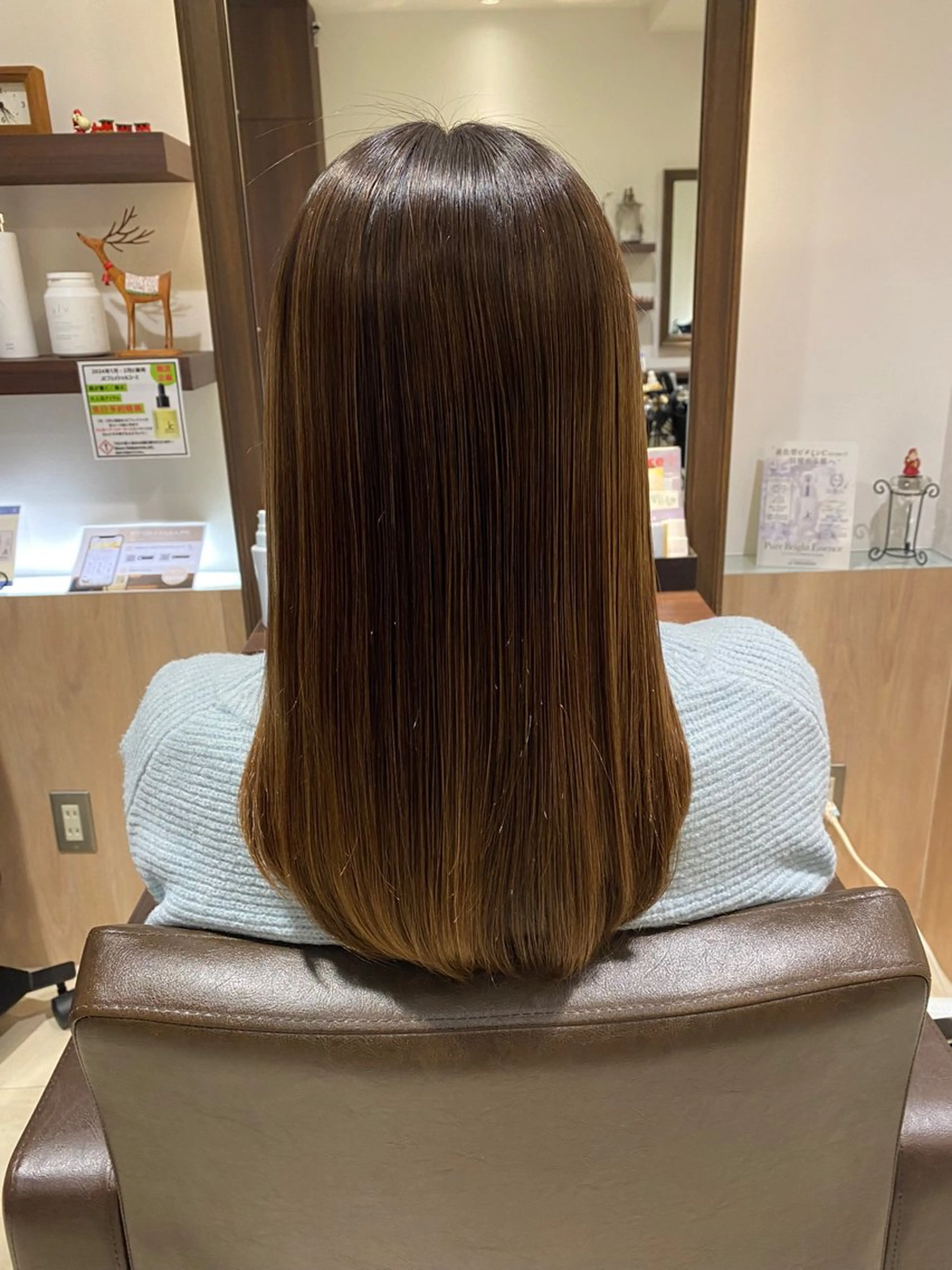 カット+髪質改善シャンプー🧴🫧の写真