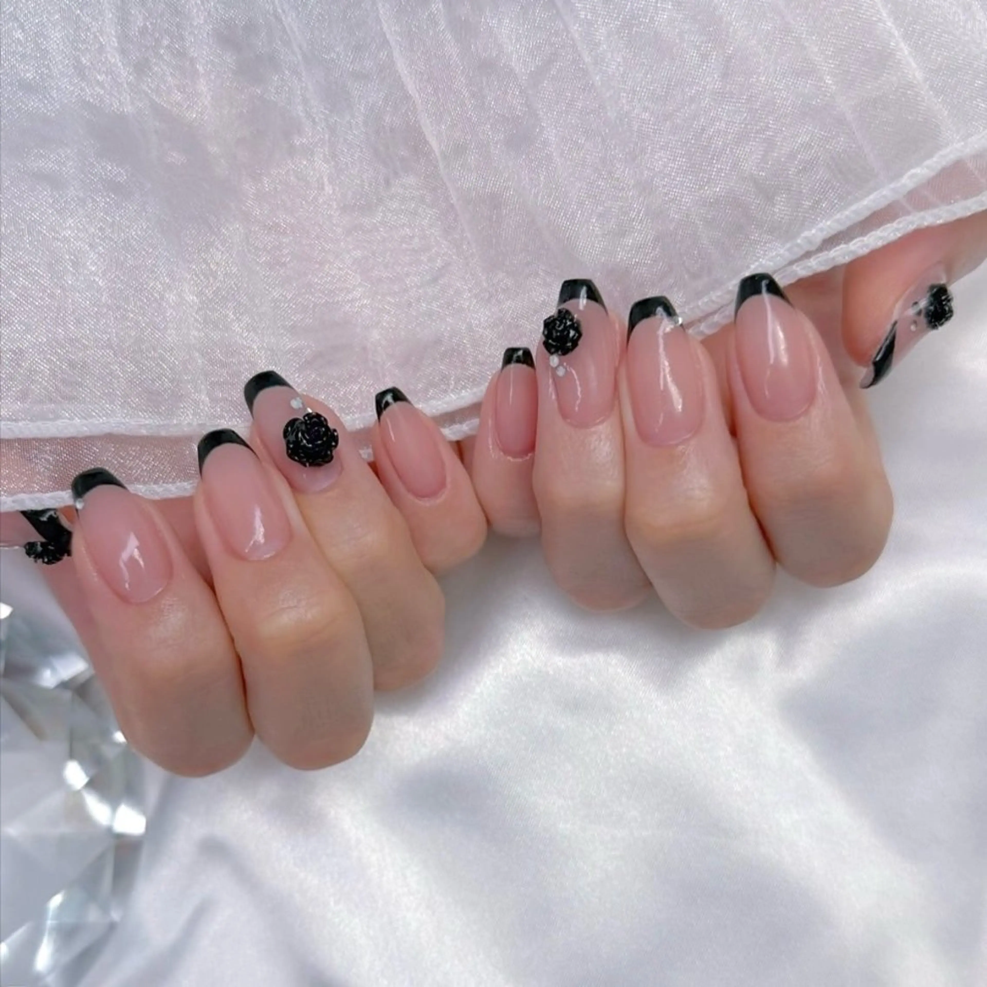 ネイル ハンドネイル Romymoon nail帆南☾ ໋のネイルデザイン