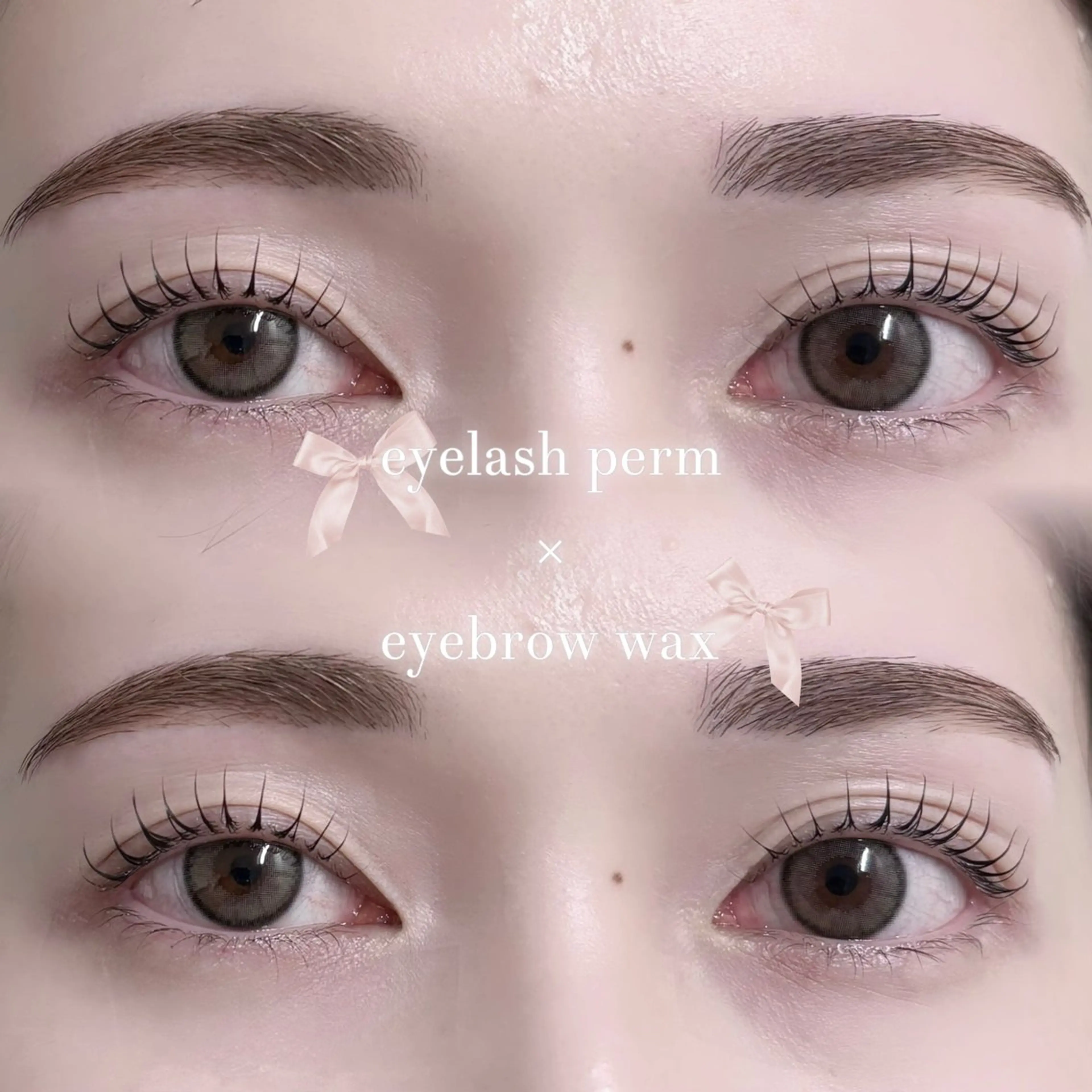 美眉スタイリング✖️まつ毛パーマorパリジェンヌ🎀🫧 ₊˚⊹の写真