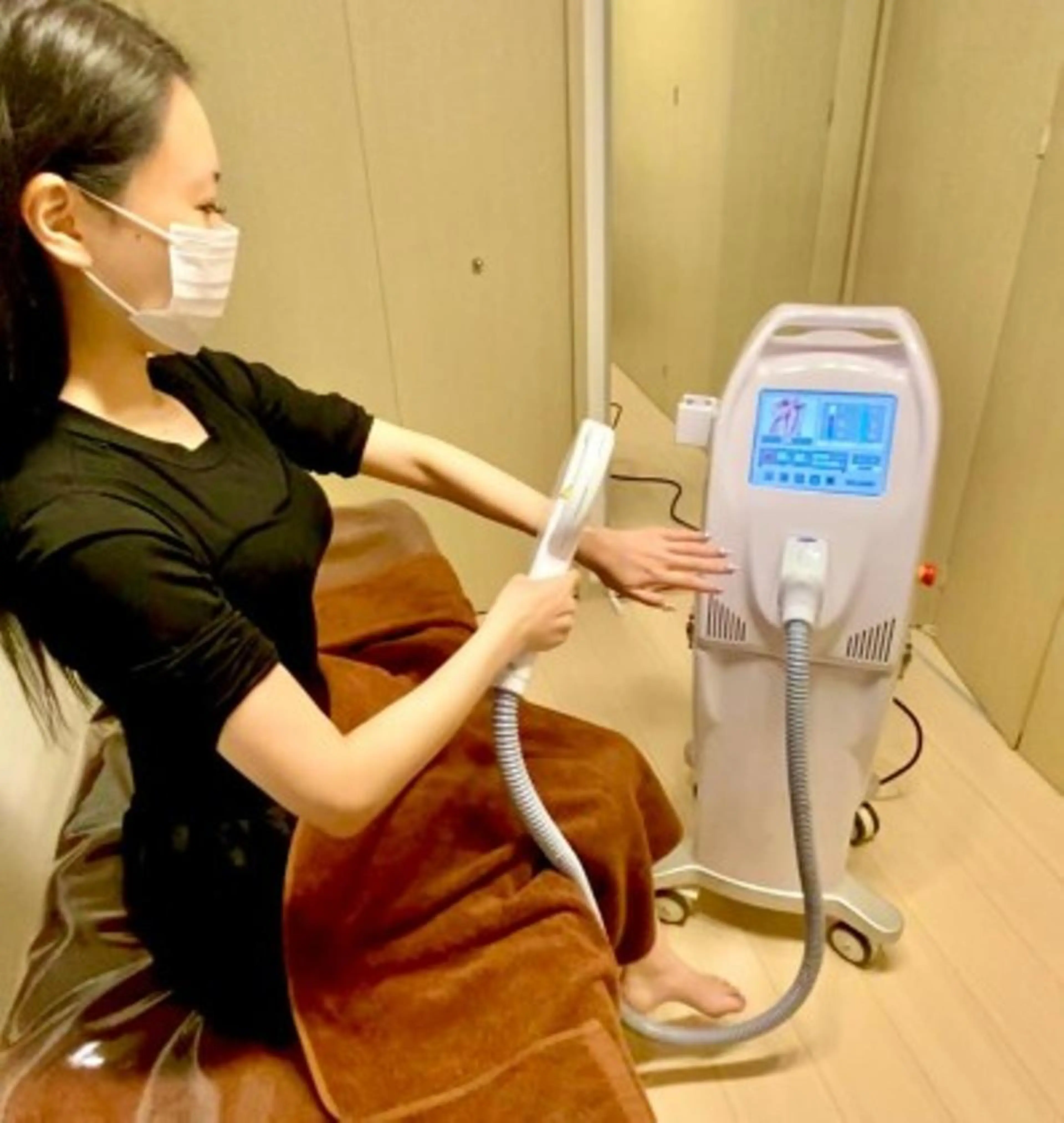 他サロンの残毛処理にもおすすめ✨【セルフ脱毛20分】脱毛箇所自由✴︎最新IPL×SHR ハイブリッド美肌脱毛の写真