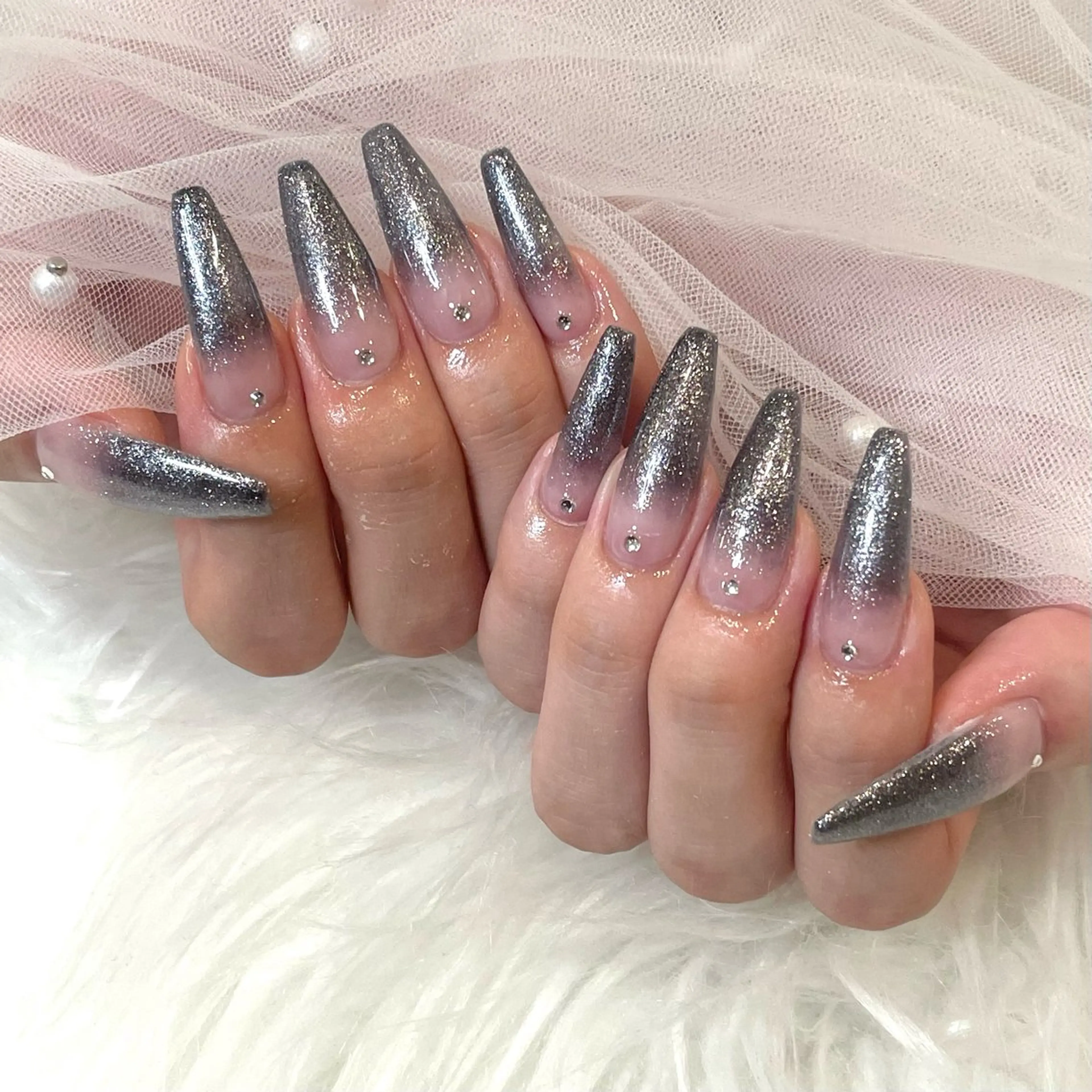 ネイル ハンドネイル nailsalon Moa【モア】所属・yurika 🌷.*･ﾟのネイルデザイン