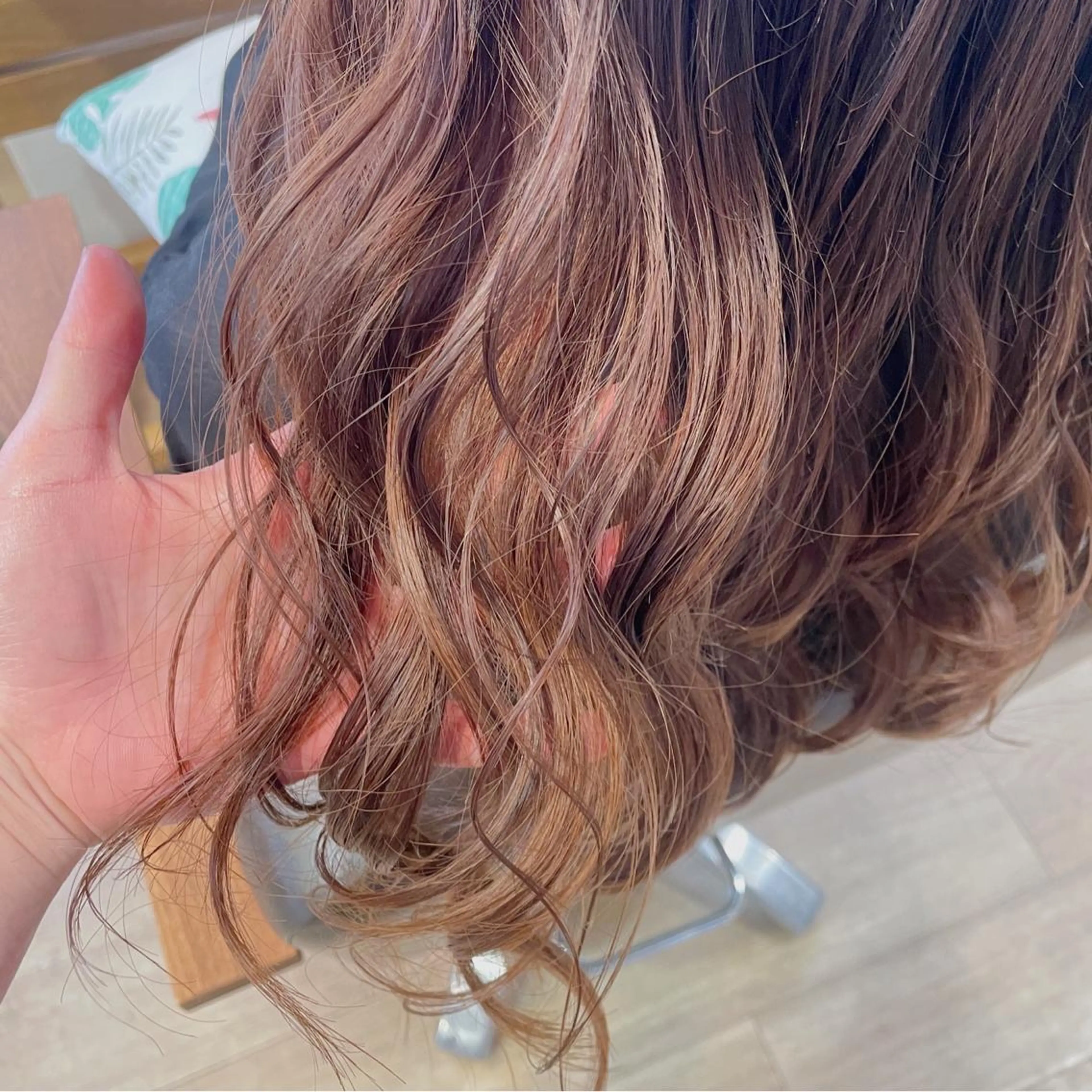 ロング カラー ヘアアレンジ なつき/艶ピンク/ girly hairのヘアスタイル