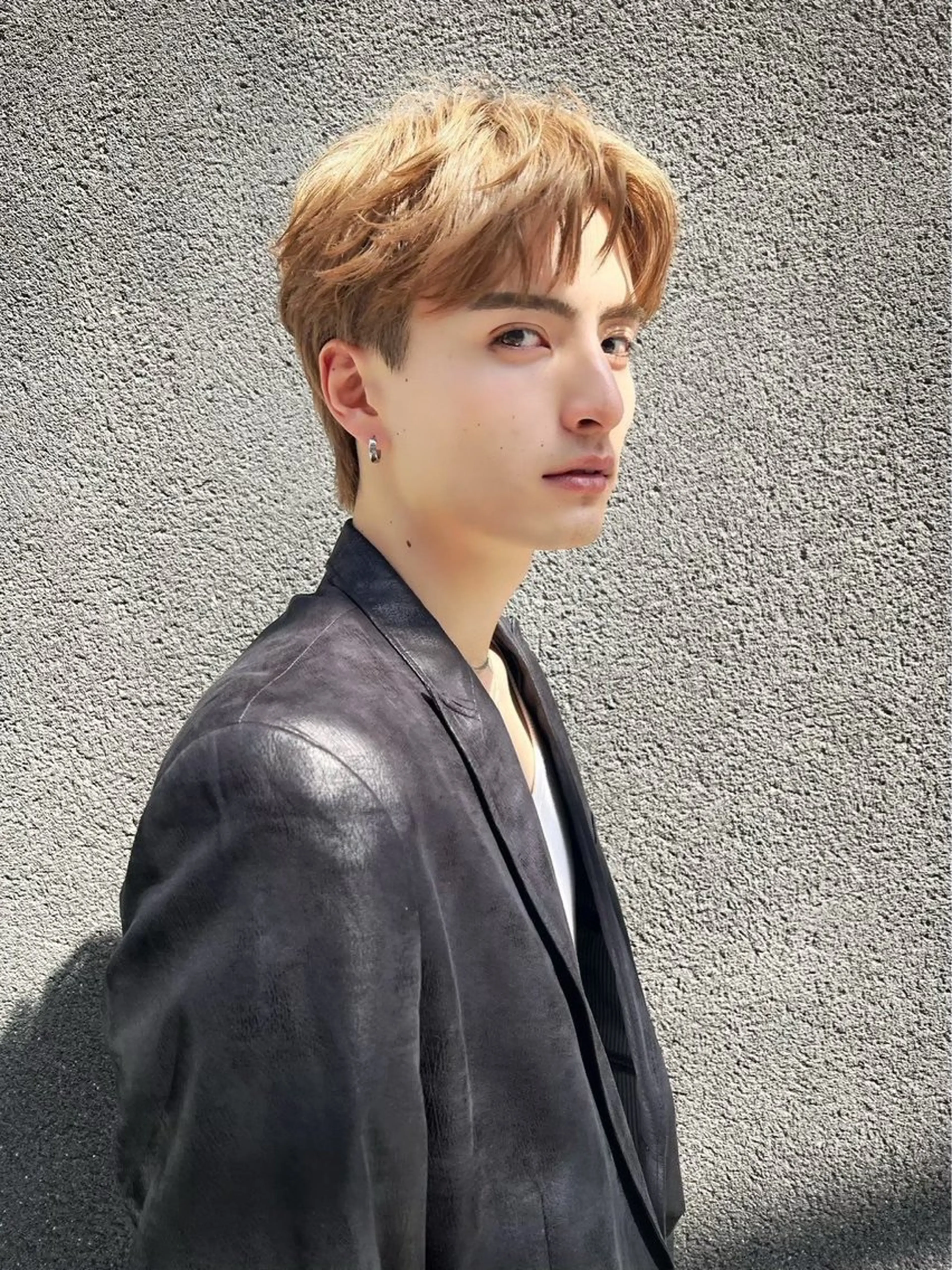 ミディアム カラー メンズ ヘアカラー トリートメント 🔥メンズ特化🔥 藍斗のヘアスタイル