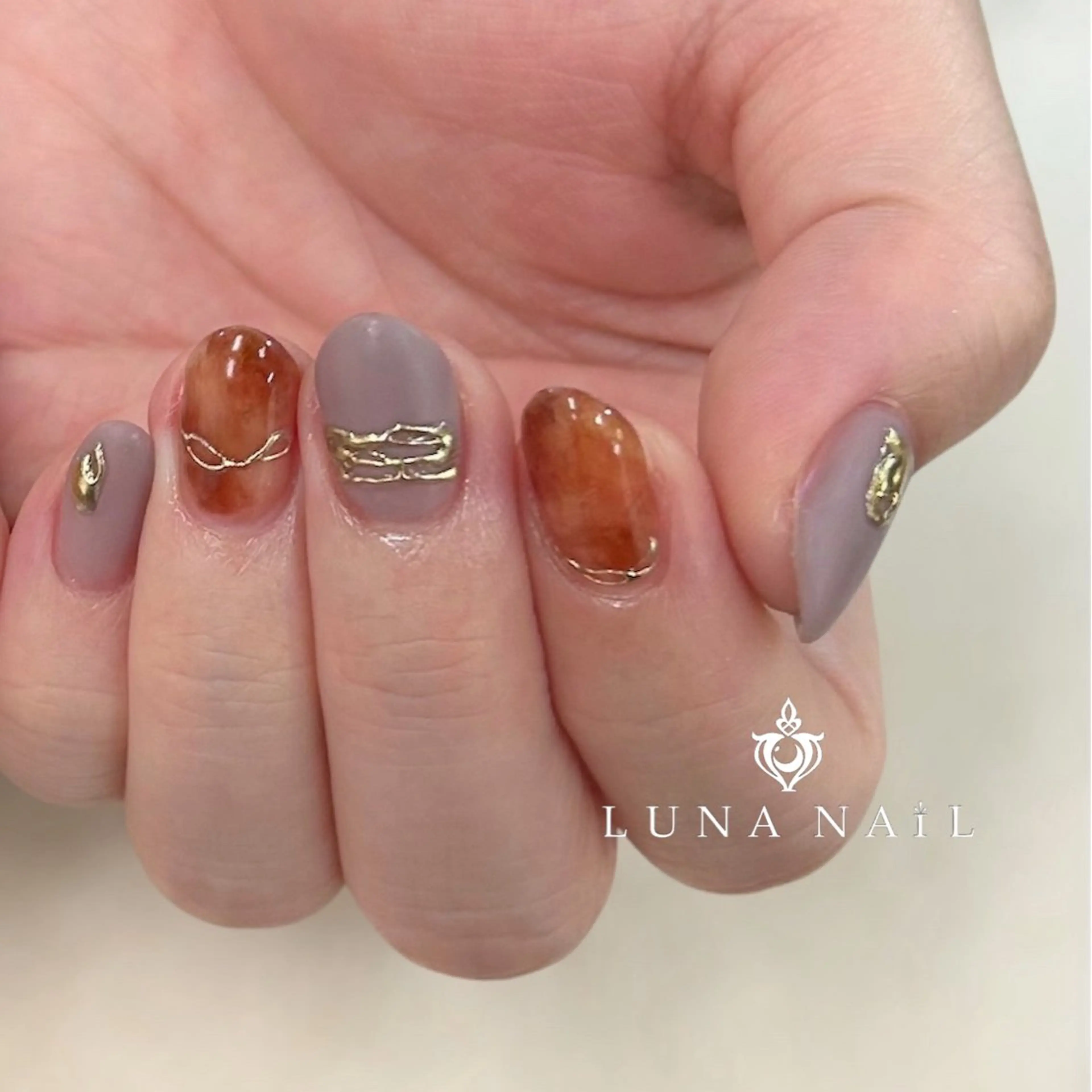 ネイル ハンドネイル アトリエ　ミモザ所属・いまむら あかりのネイルデザイン