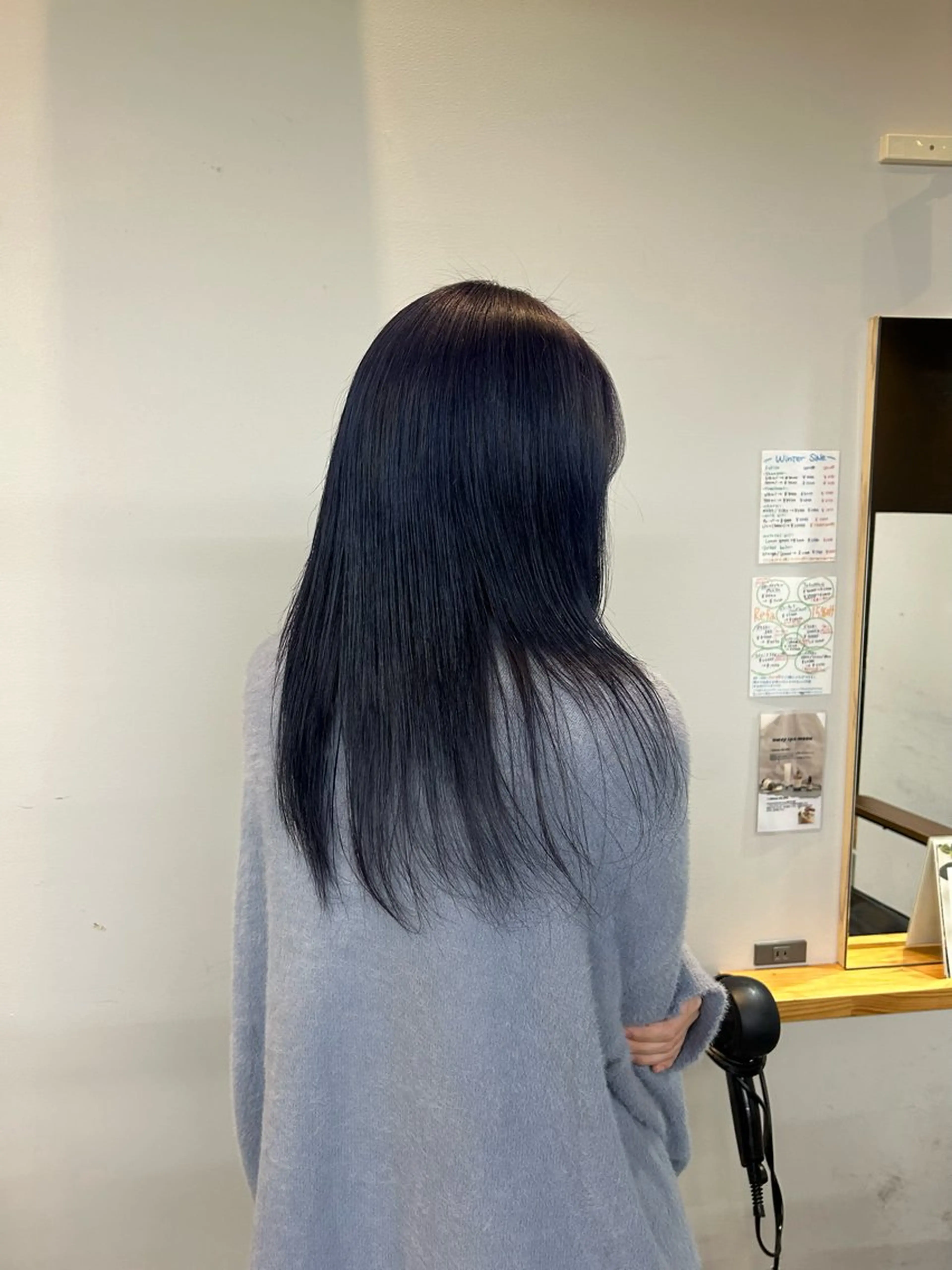 ロング 美髪縮毛矯正/ 髪質改善/岩田一駿のヘアスタイル