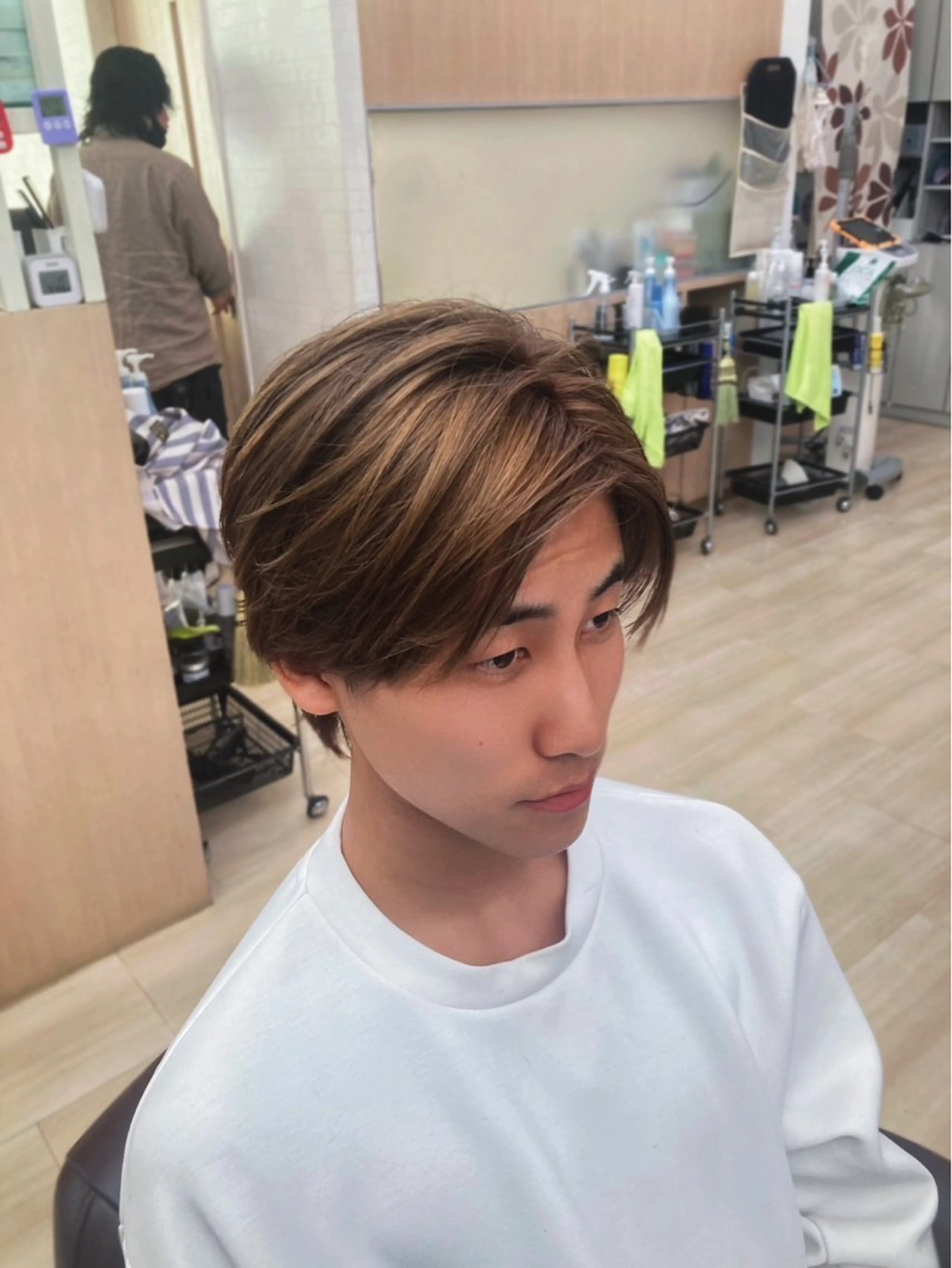 メンズ Agu hair chic所属・鏡 悠也のヘアスタイル