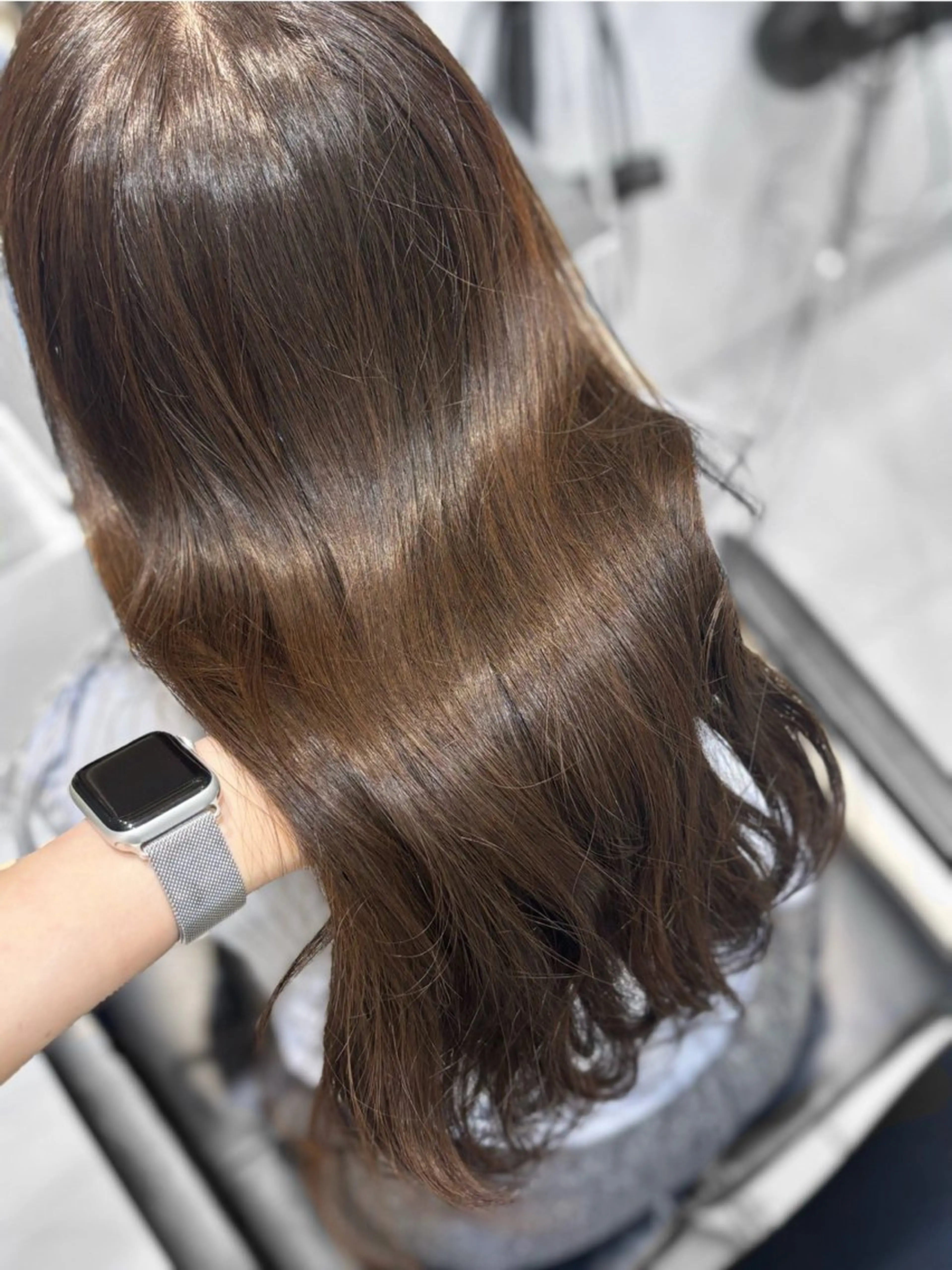 ロング カラー ヘアカラー トリートメント ✨ブリーチカラー/ 艶髪suzu🪽🤎のヘアスタイル