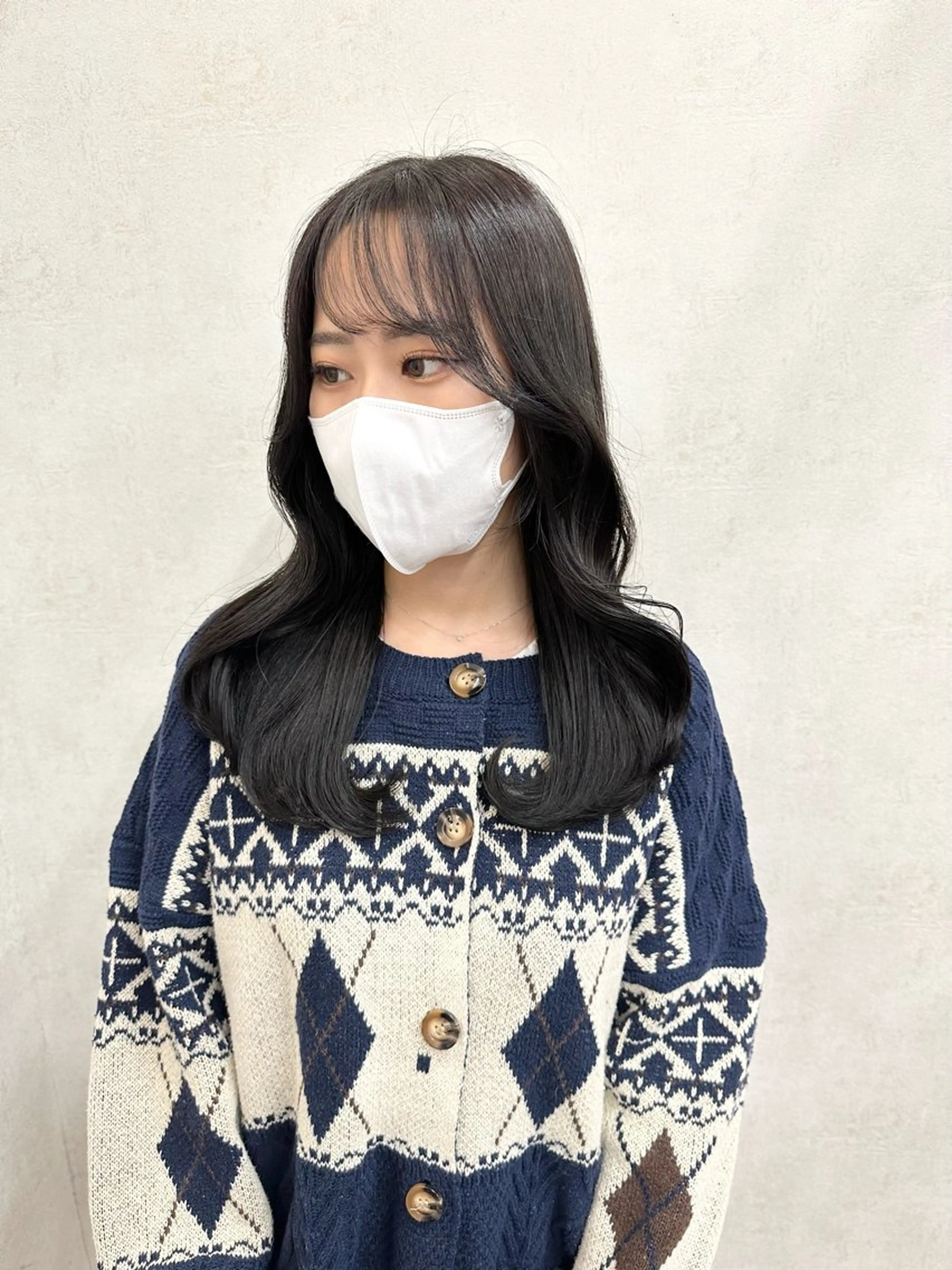 ロング rio￤ブラウン￤暗 髪￤縮毛矯正🌙のヘアスタイル