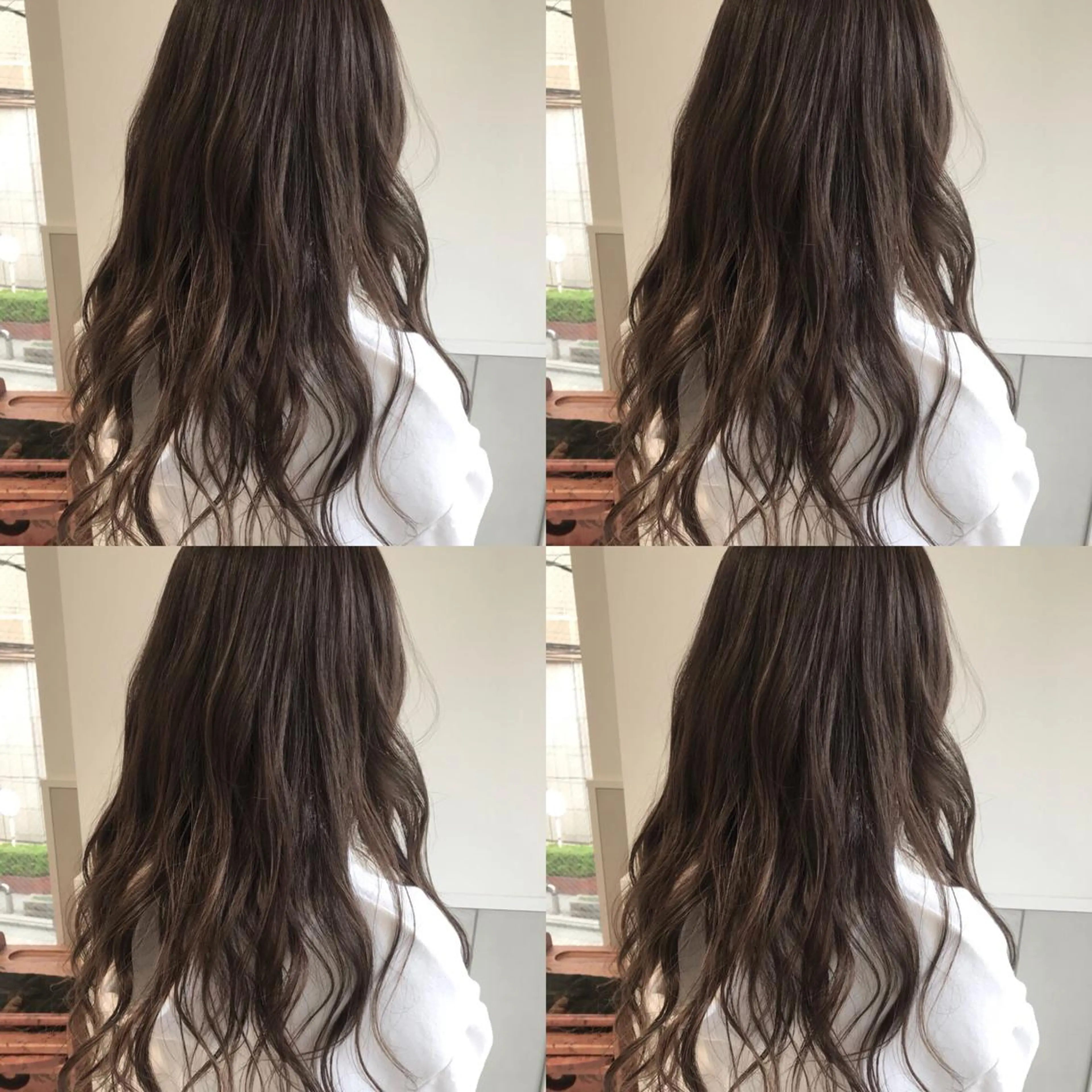 ロング カラー SALOWIN所属・小栗 麻衣のヘアスタイル