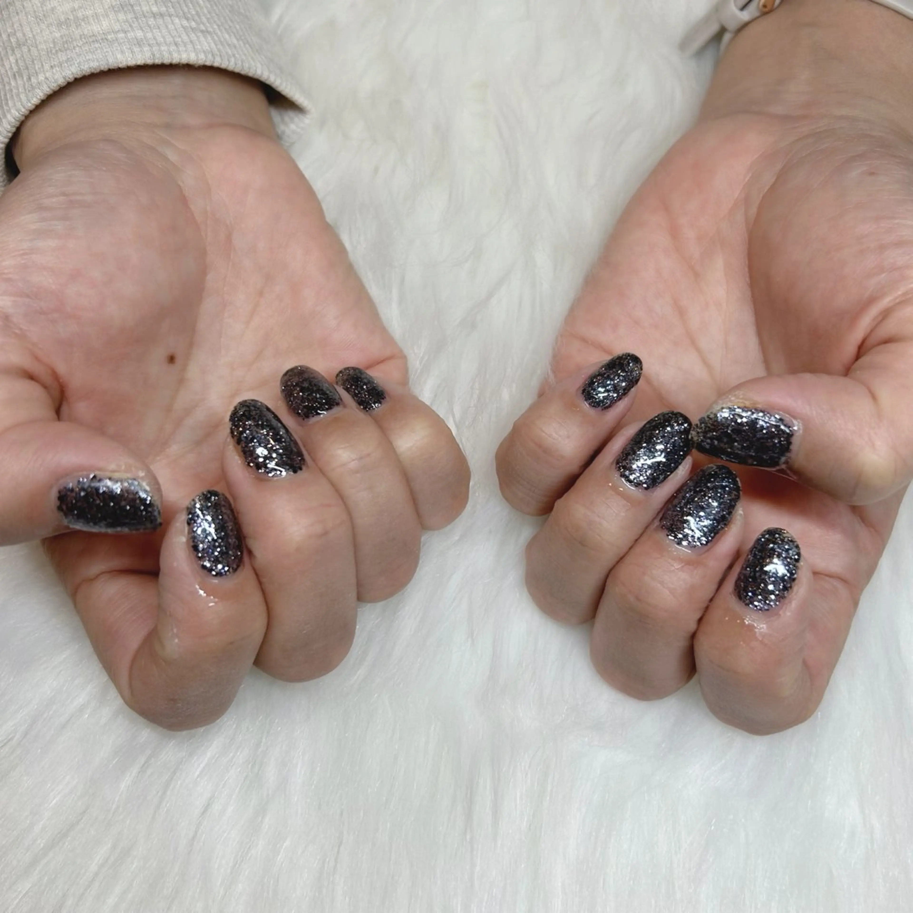 ショート ハンドネイル HANA うるののネイルデザイン