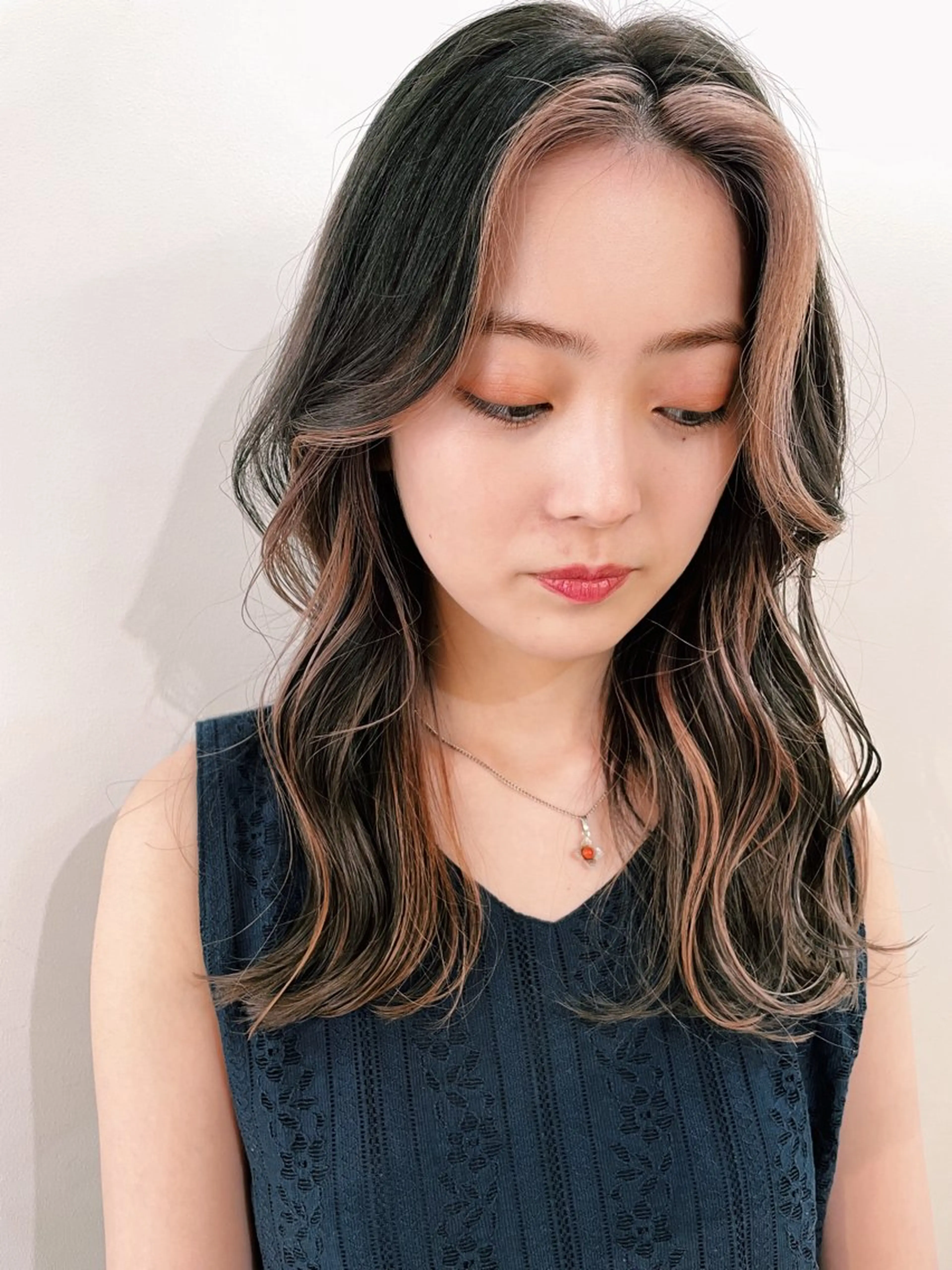 セミロング k-two ウエダカナミ🎀のヘアスタイル