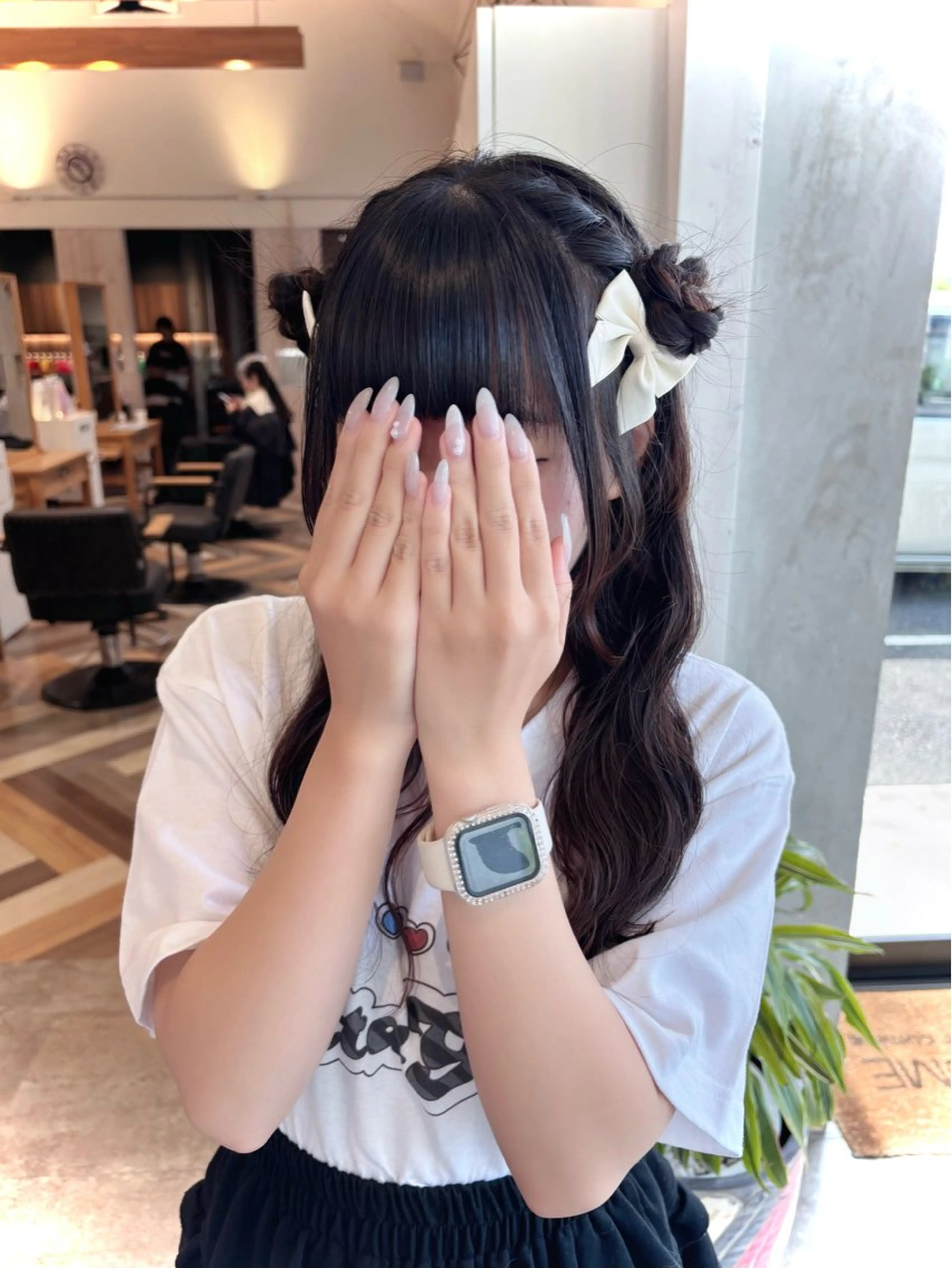 ヘアアレンジ mata-L23 かのんのヘアスタイル