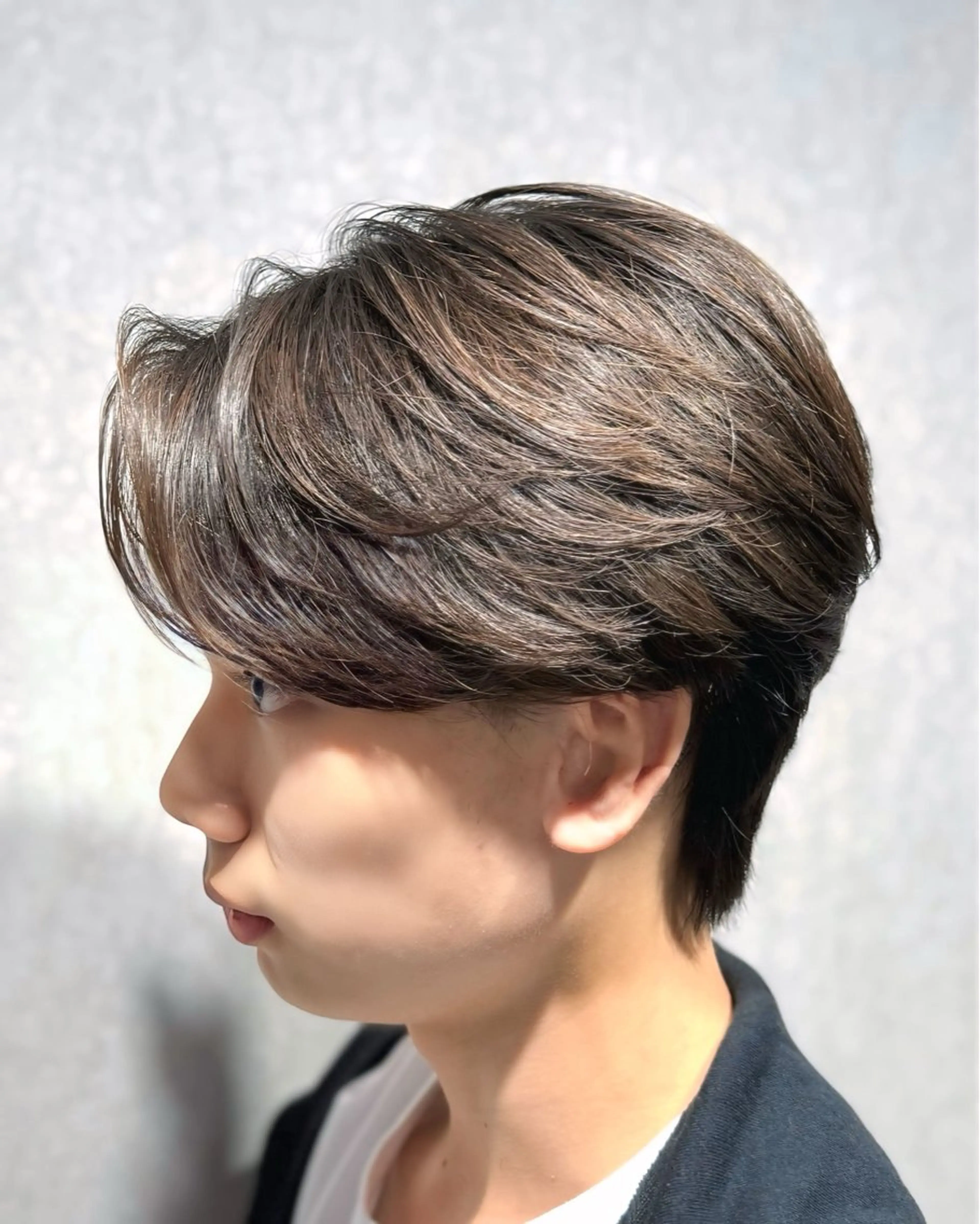 パーマ メンズ 縮毛矯正 カット 縮毛矯正 曲がる縮毛/カルマパ ーマ/池袋/横村大全のヘアスタイル