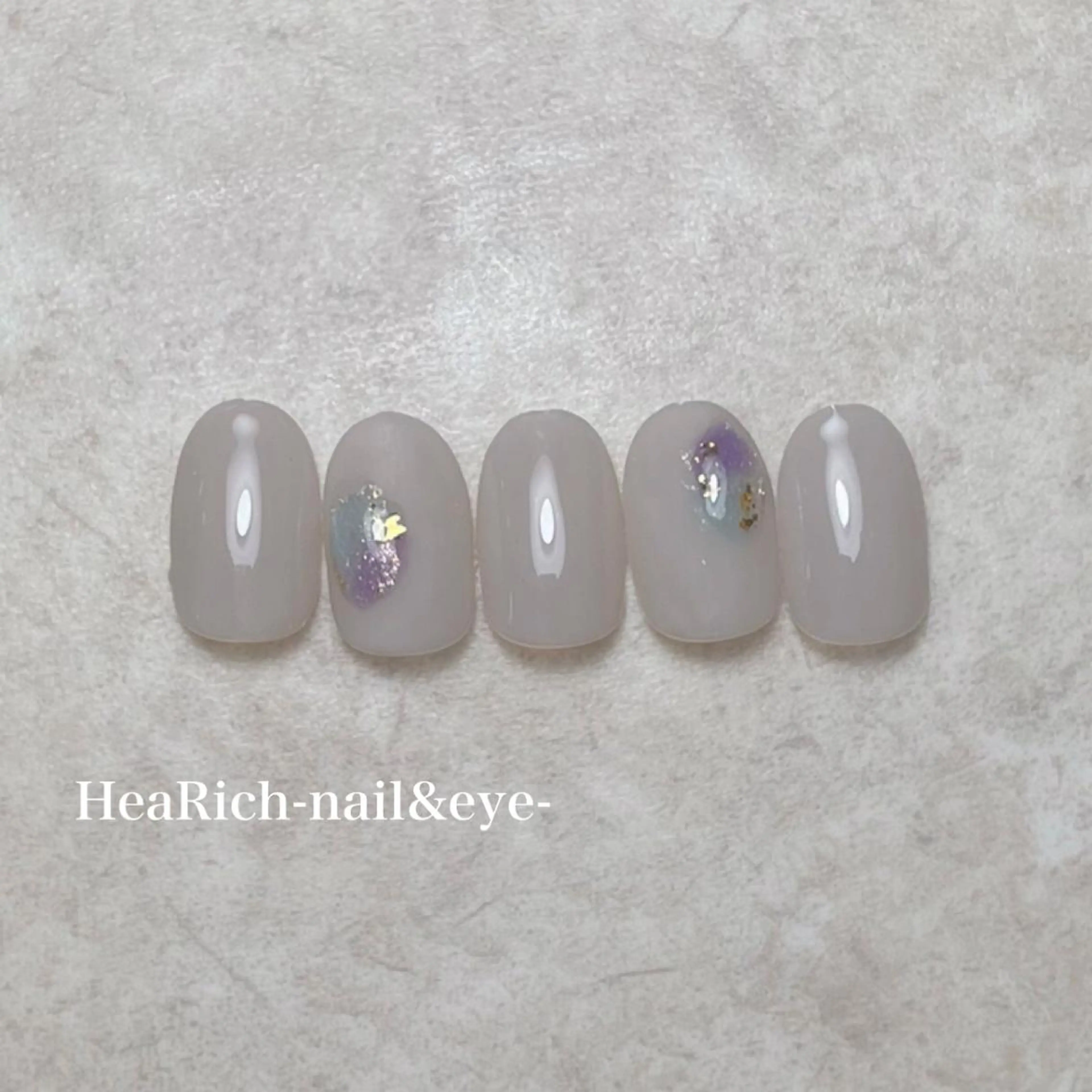 ネイル シンプルネイル ハーリッチnail HeaRichのネイルデザイン