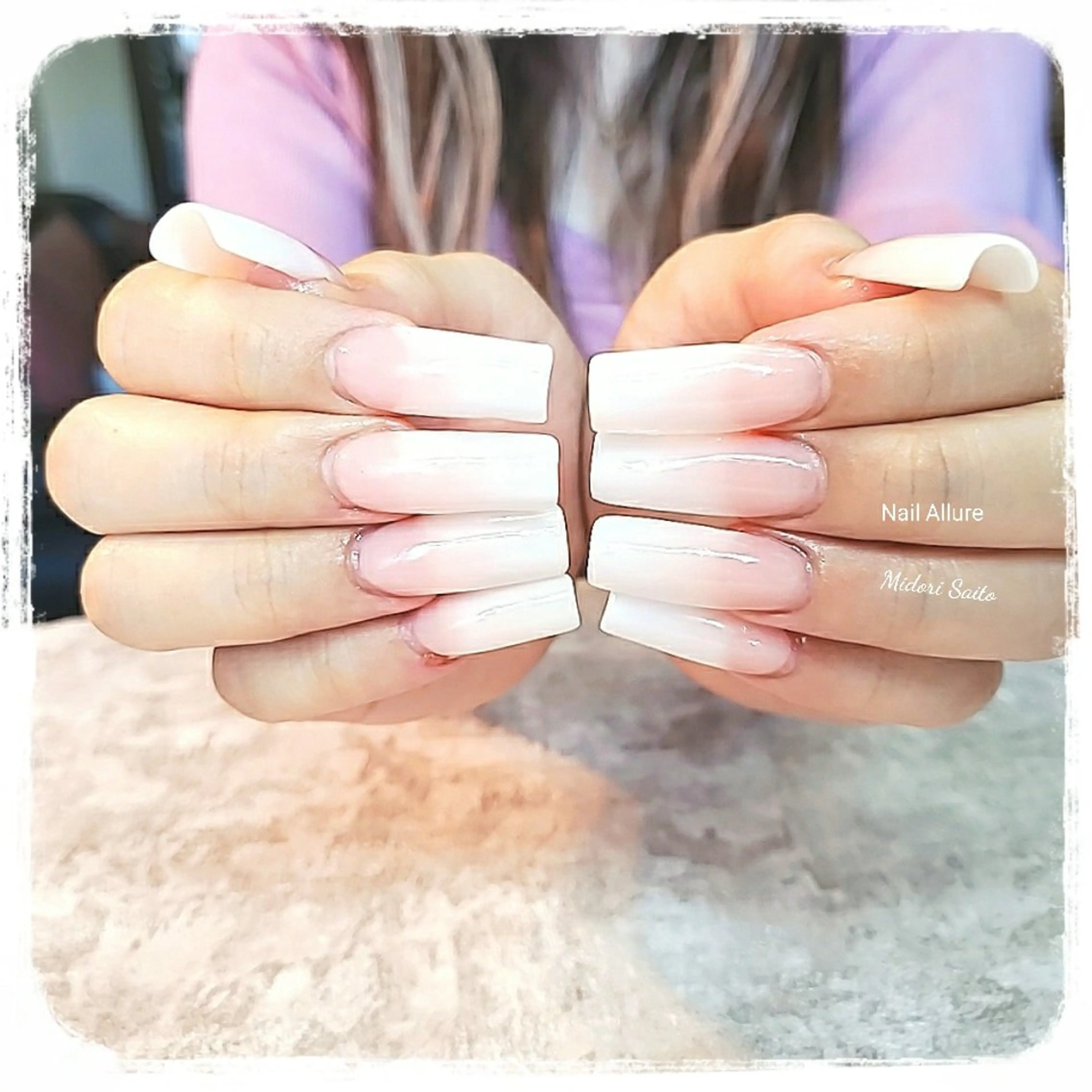 ネイル グリーン スカルプネイル Nail Allure(ネイル アルーア)所属・Nail Allureのネイルデザイン