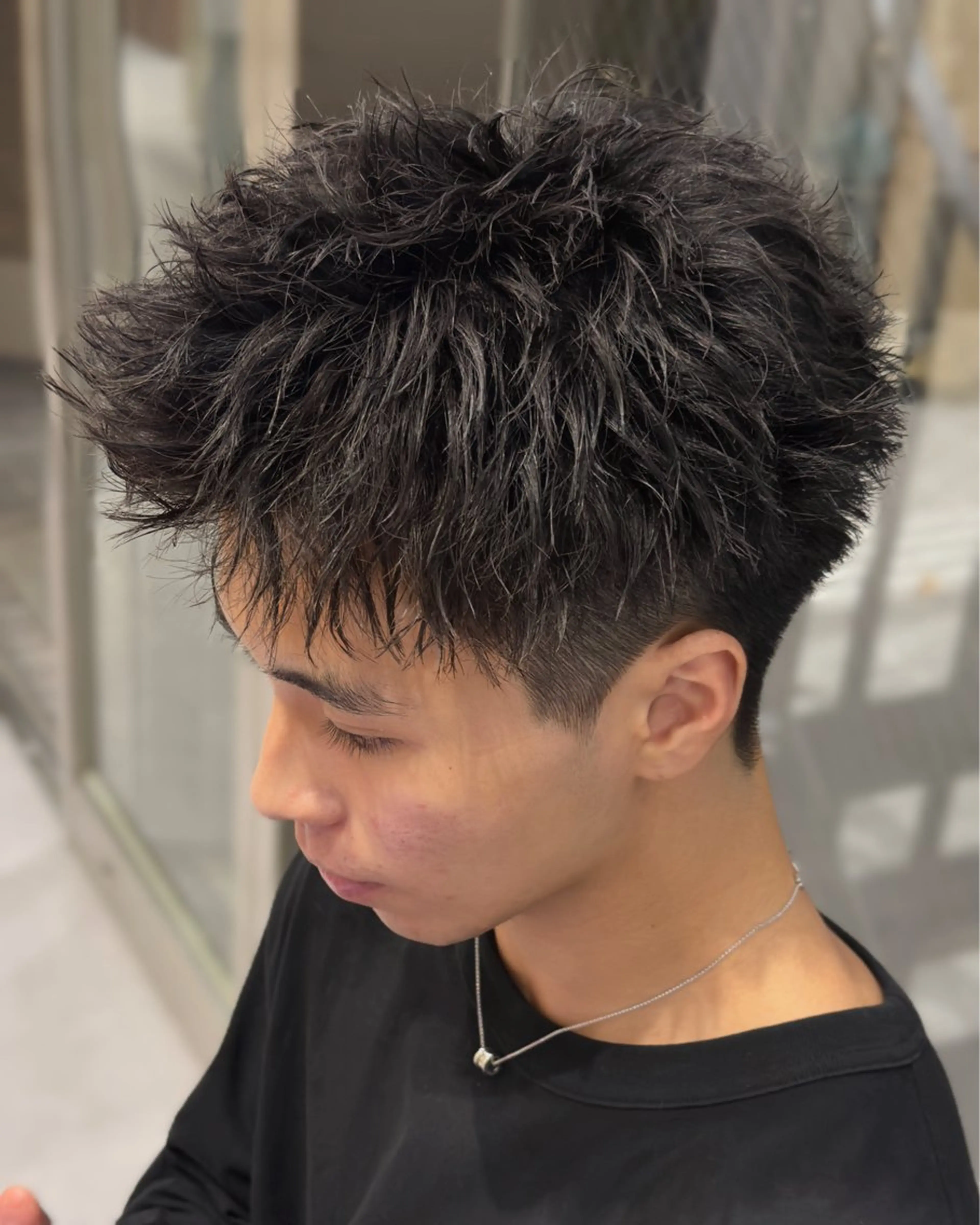 パーマ メンズ メンズパーマ カット パーマ 渋谷メンズ特化 佐橋世奈のヘアスタイル