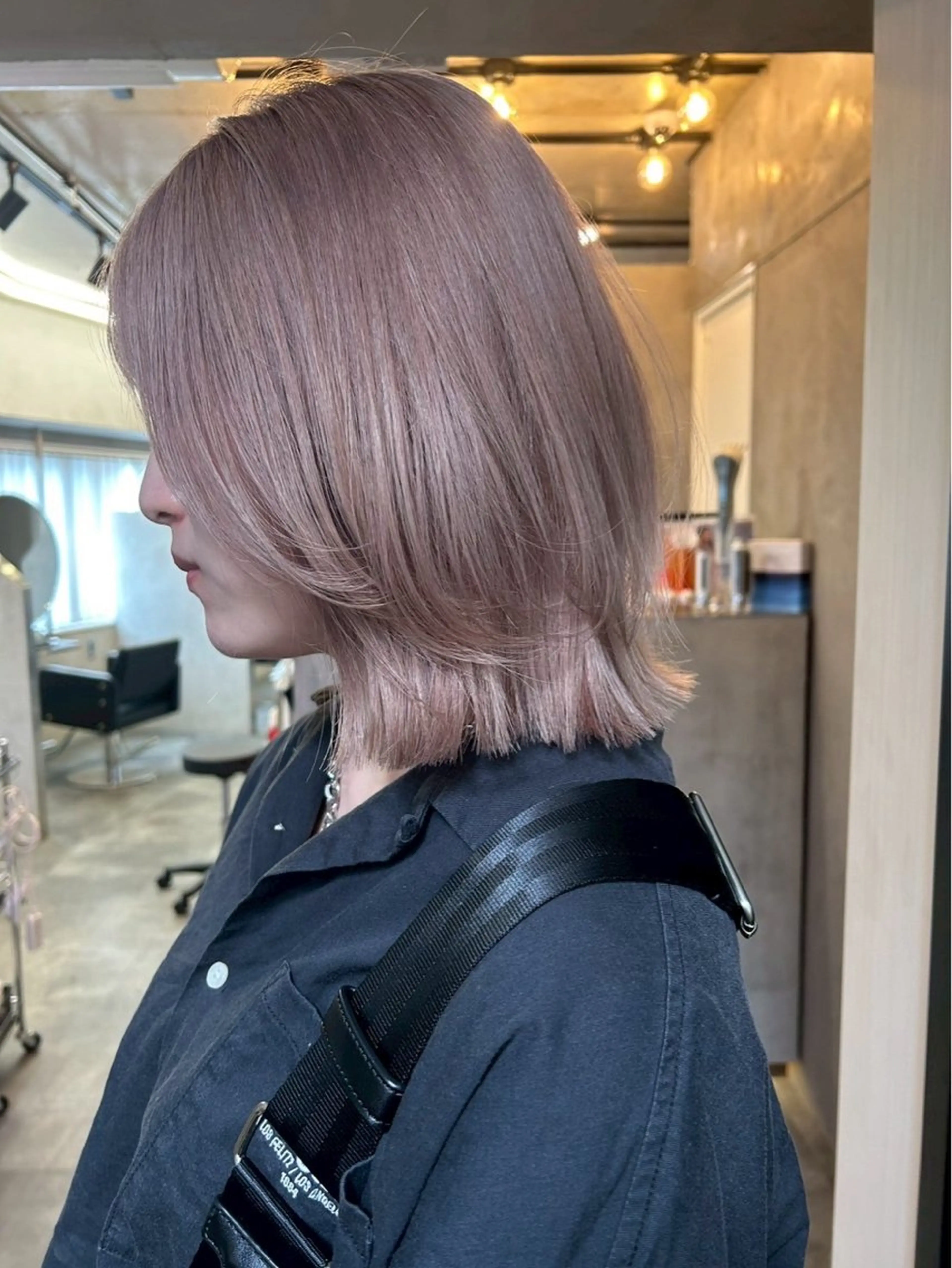 ロング ヘアカラー ななみ/博多/ ブリーチ/髪質改善のヘアスタイル