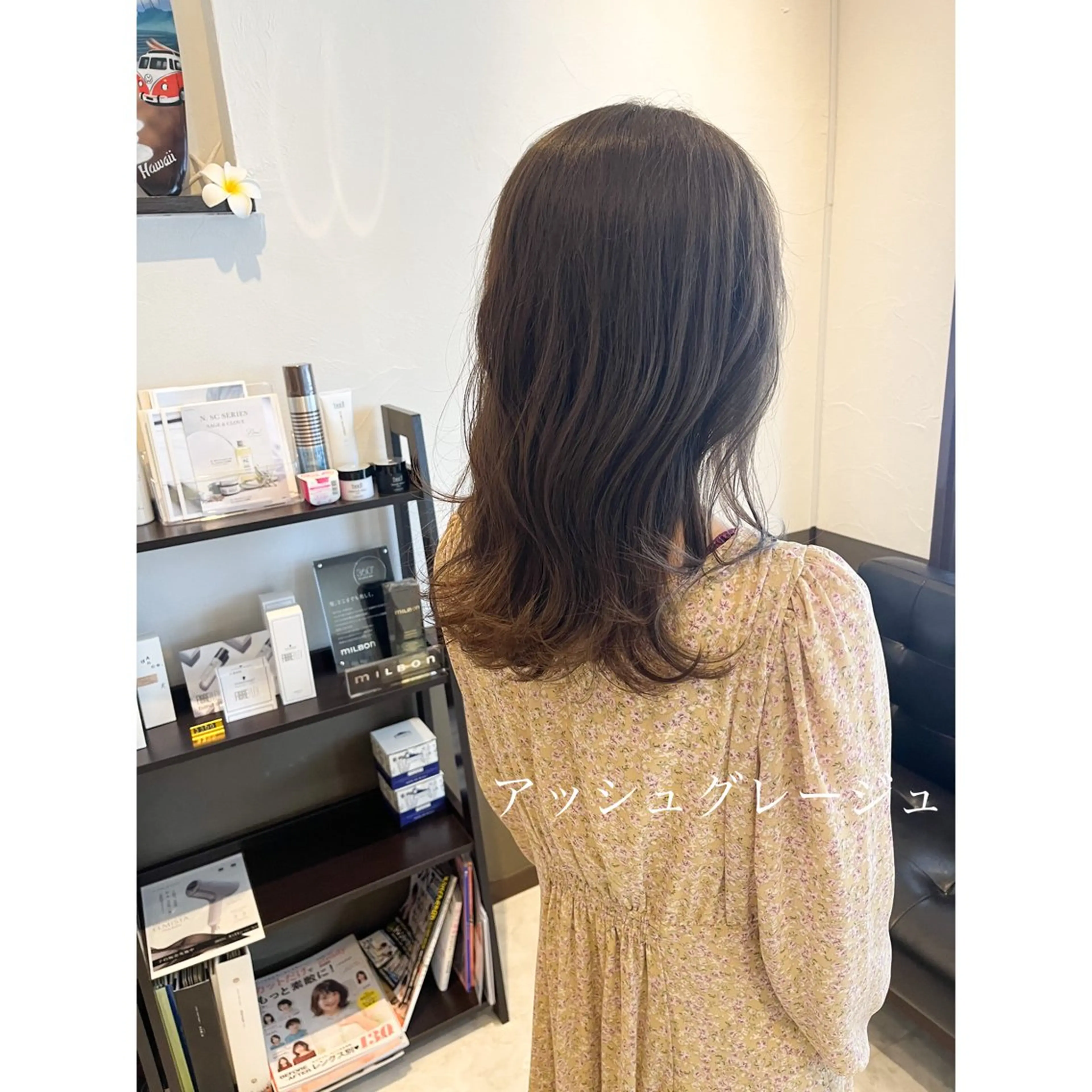 ミディアム カラー LEO所属・坂井田 浩樹のヘアスタイル