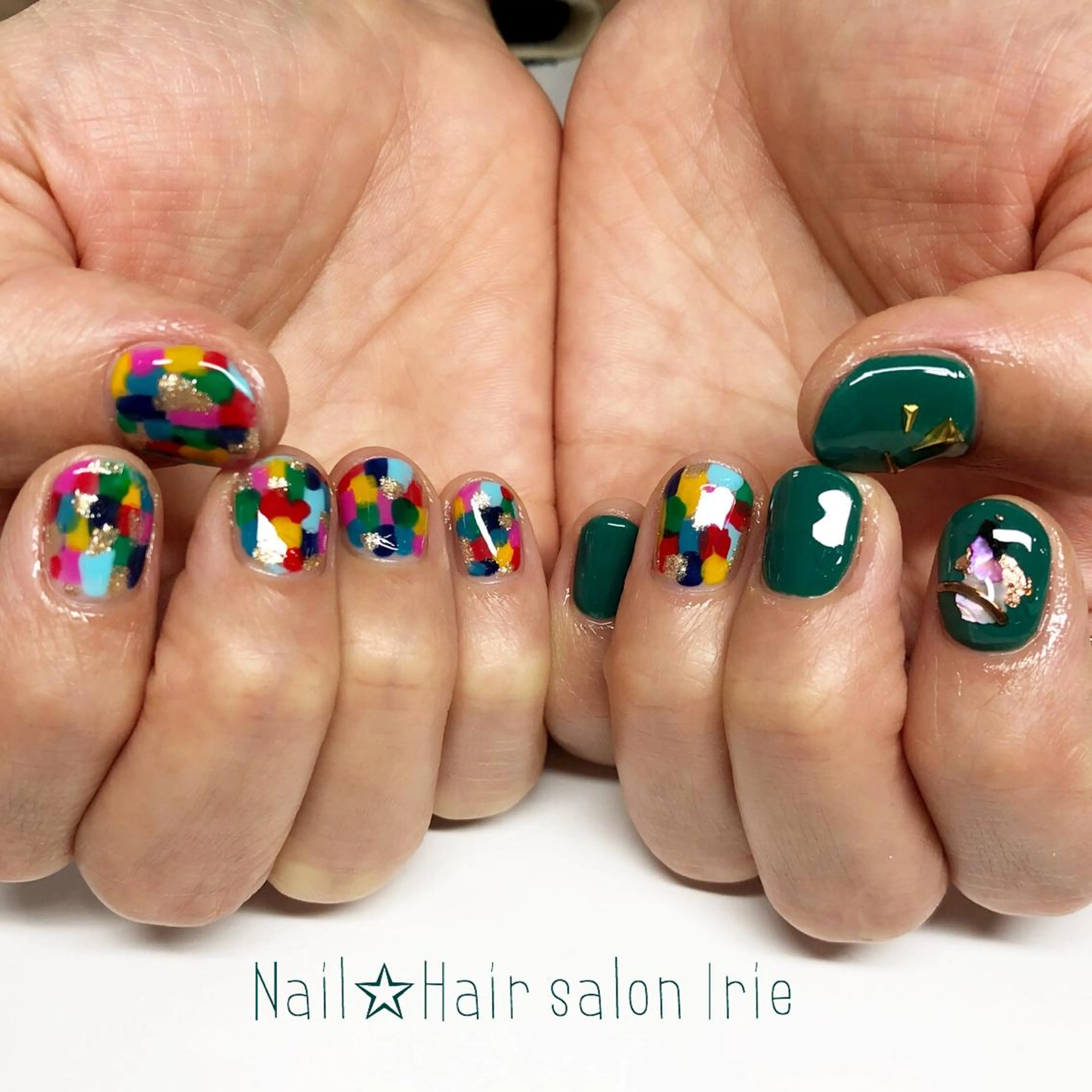 ネイル Hair salon Irie所属・與儀 知佳のネイルデザイン