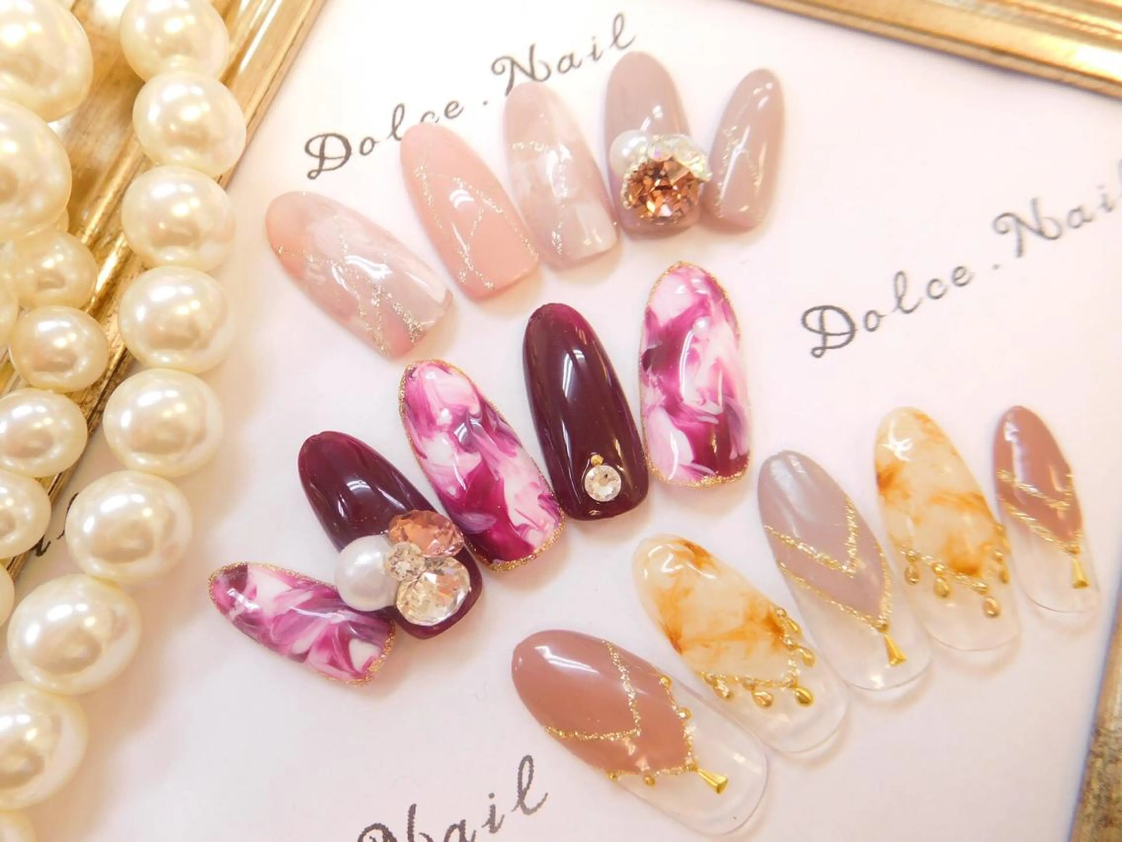 ネイル アートネイル ジェルネイル ソフトジェル Dolce.Nail 柏店のネイルデザイン