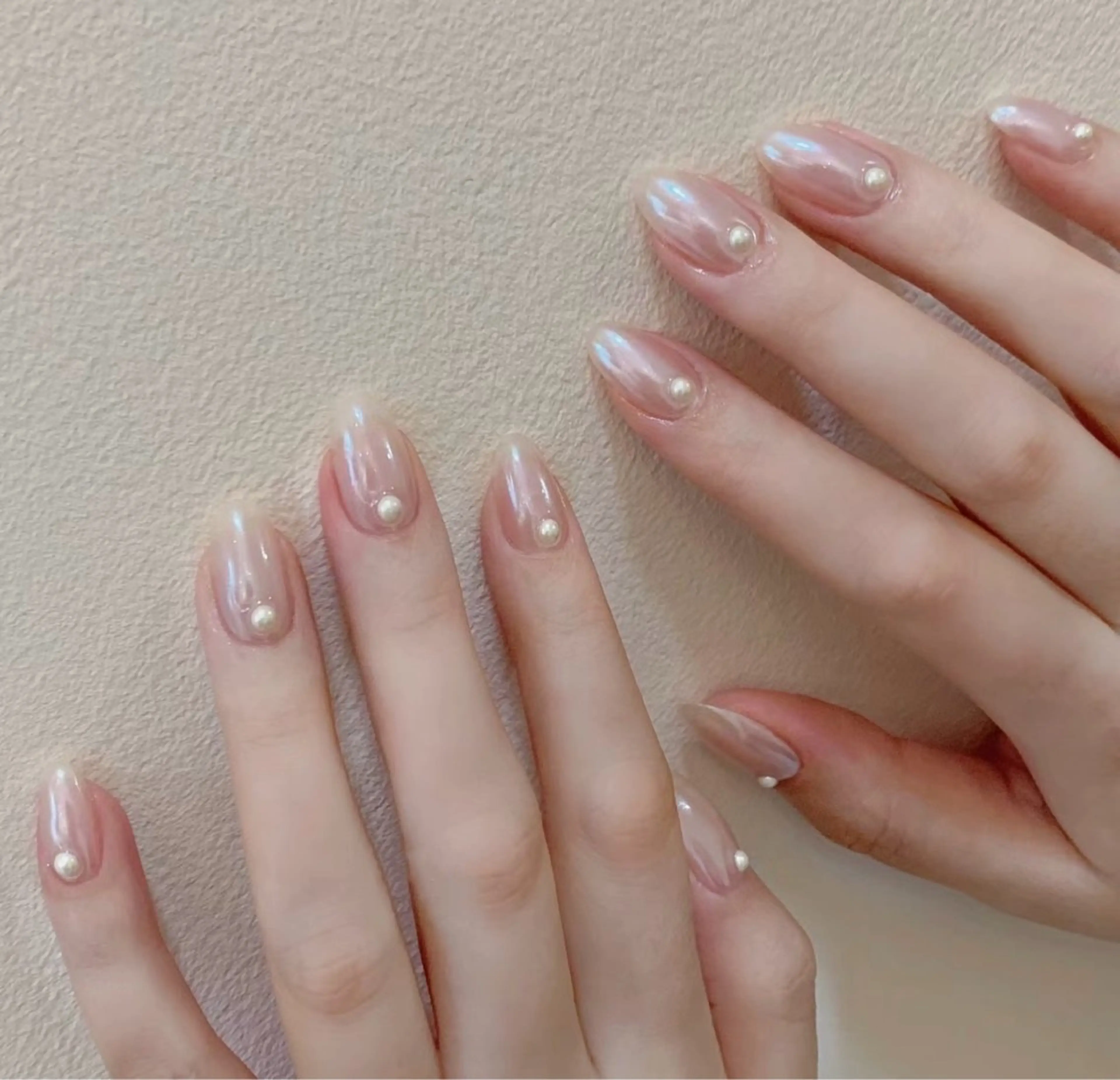 ネイル アートネイル 韓国ネイル 水色 ロングネイル マグネットネイル ハンドネイル ハンドケア NailDemure 【銀座店】のネイルデザイン