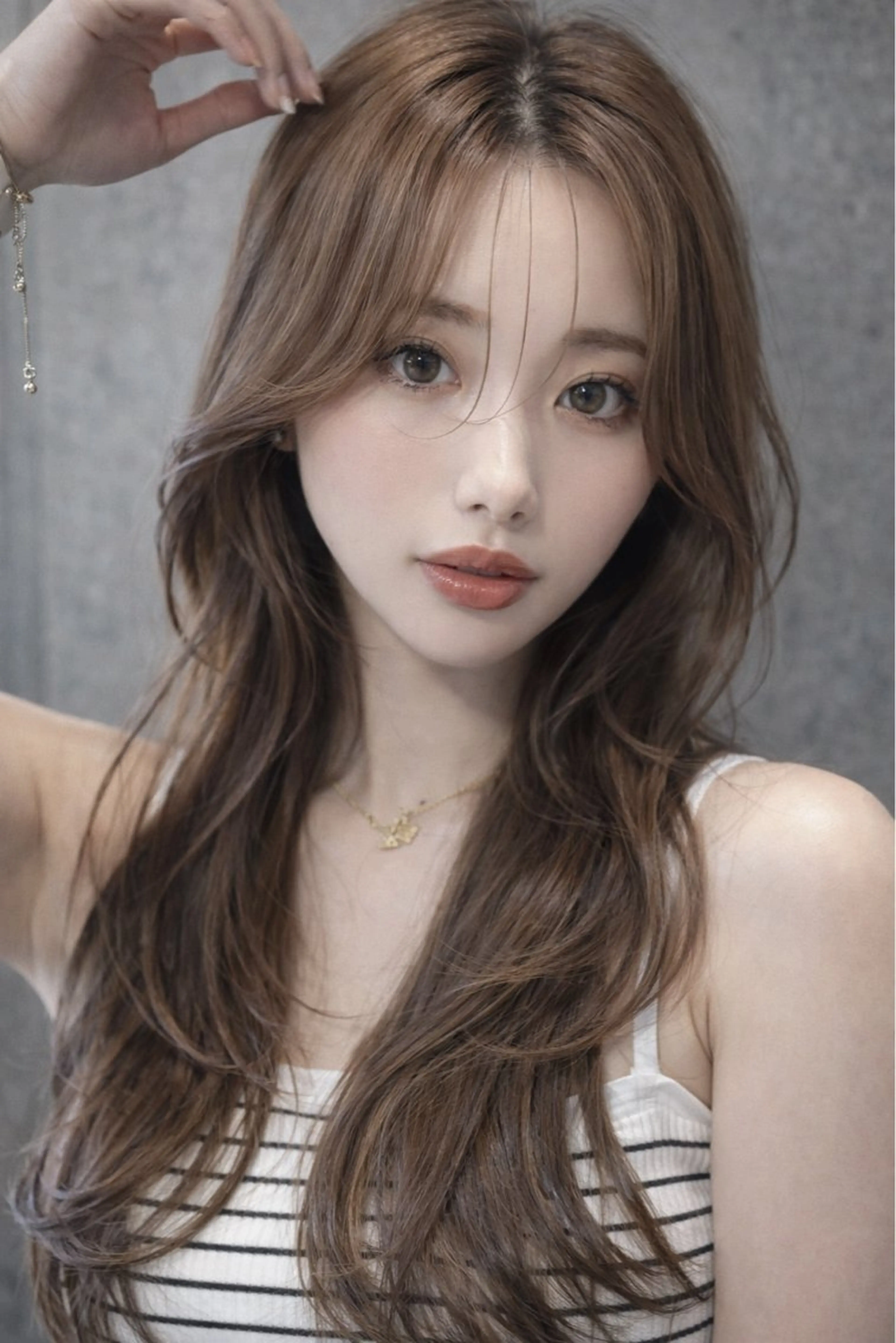 【ダメージ気になる方👀】カット➕ケアカラー➕最高級トリートメント✂️の写真