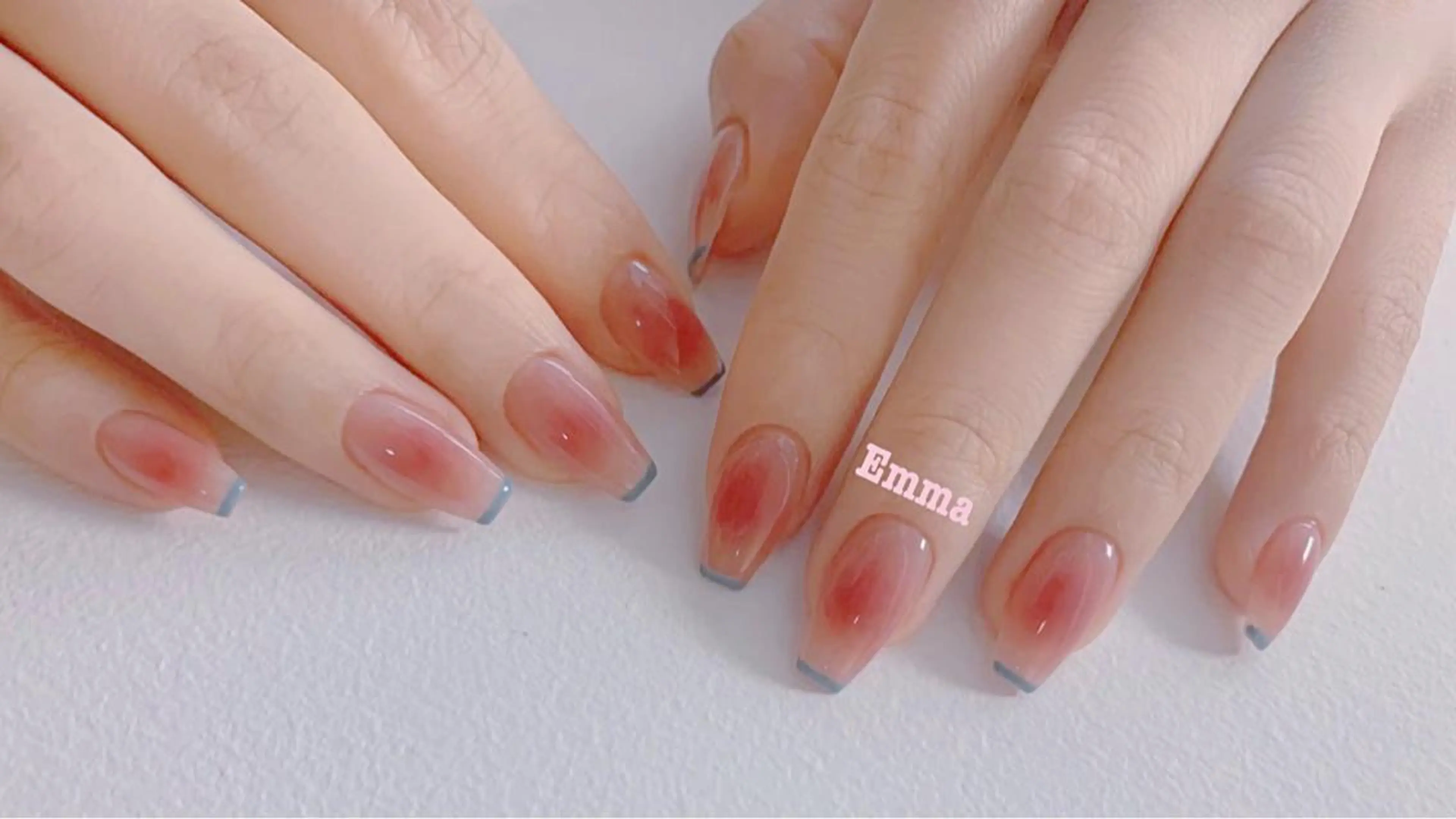 ネイル フレンチネイル She   Nail所属・ISA_ BELLAのネイルデザイン