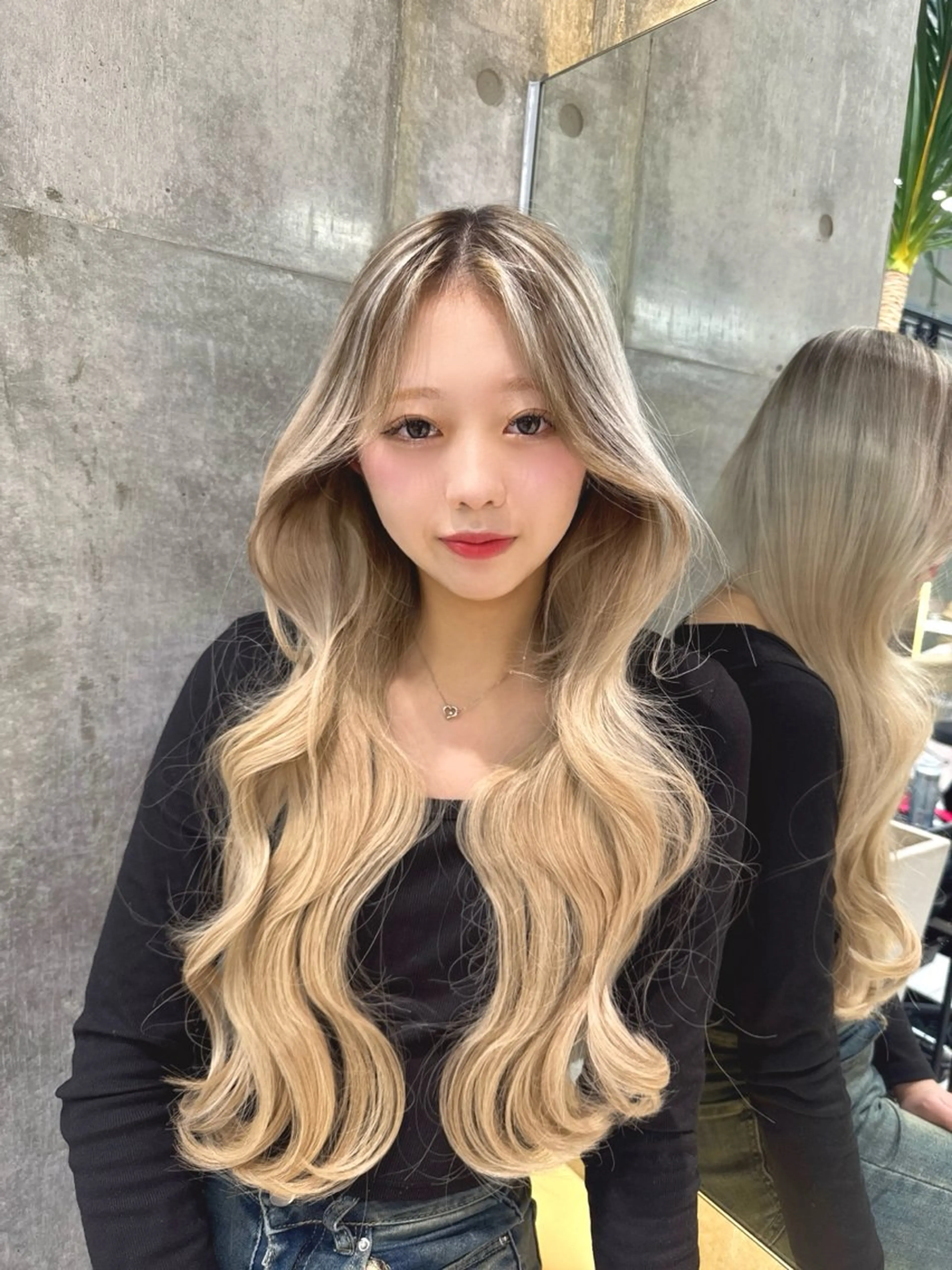 ロング ヘアカラー トリートメント ゆーだい🇰🇷韓国 🇰🇷×髪質改善のヘアスタイル