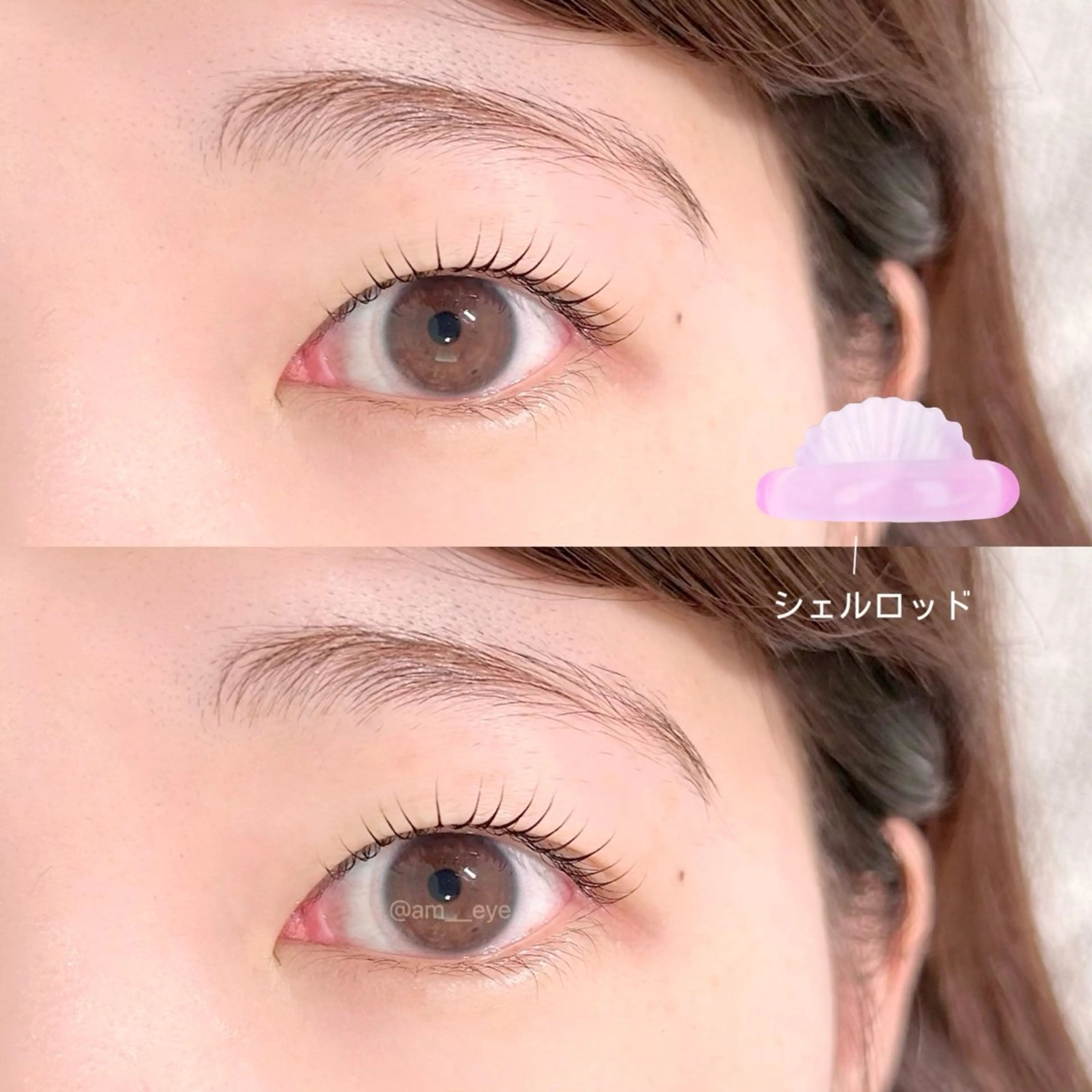 マツエク・マツパ juve.eyelash別府店所属・juve. amiのマツエク・マツパデザイン