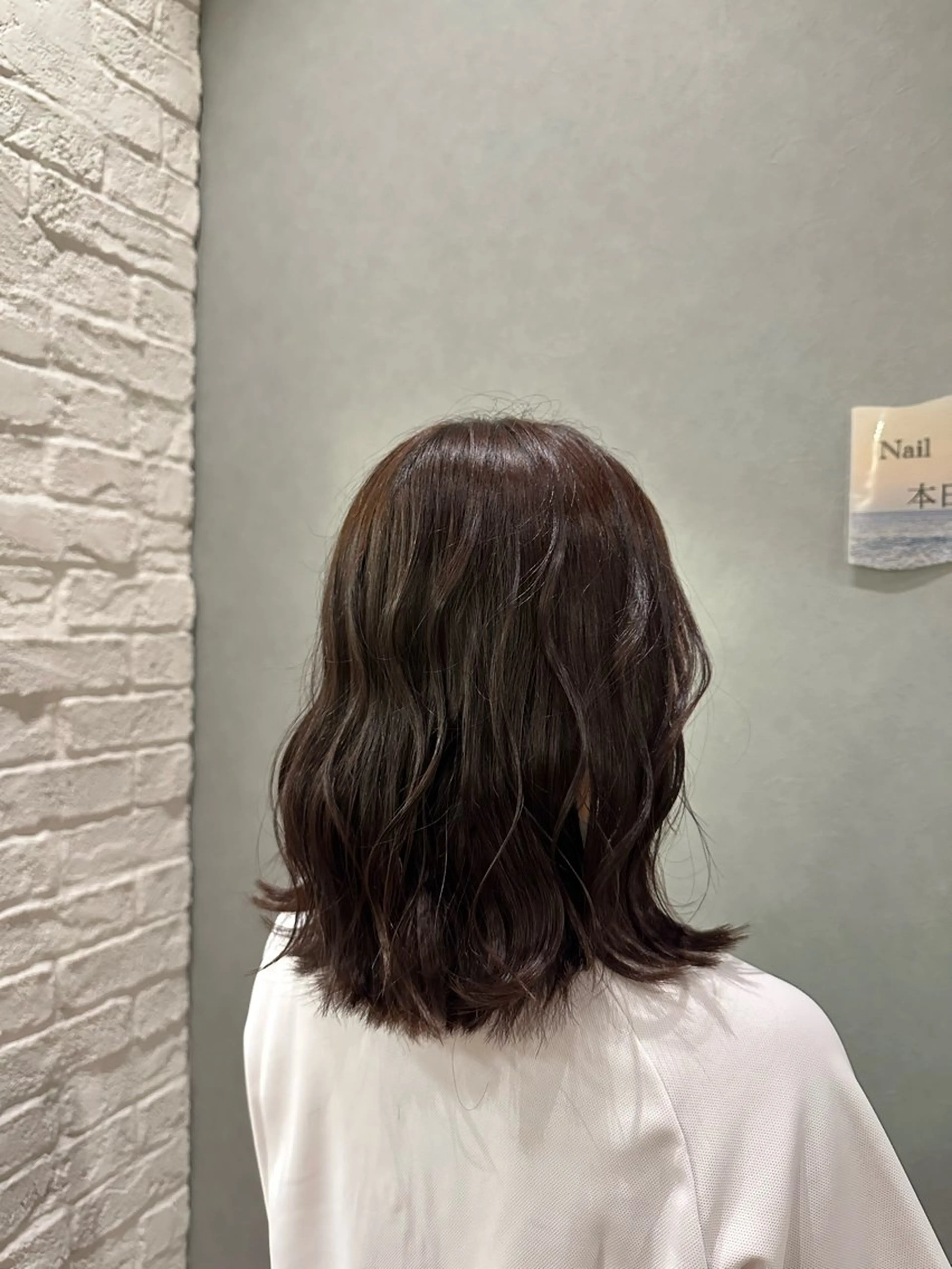 ミディアム 和泉市／mahae 吉田のヘアスタイル