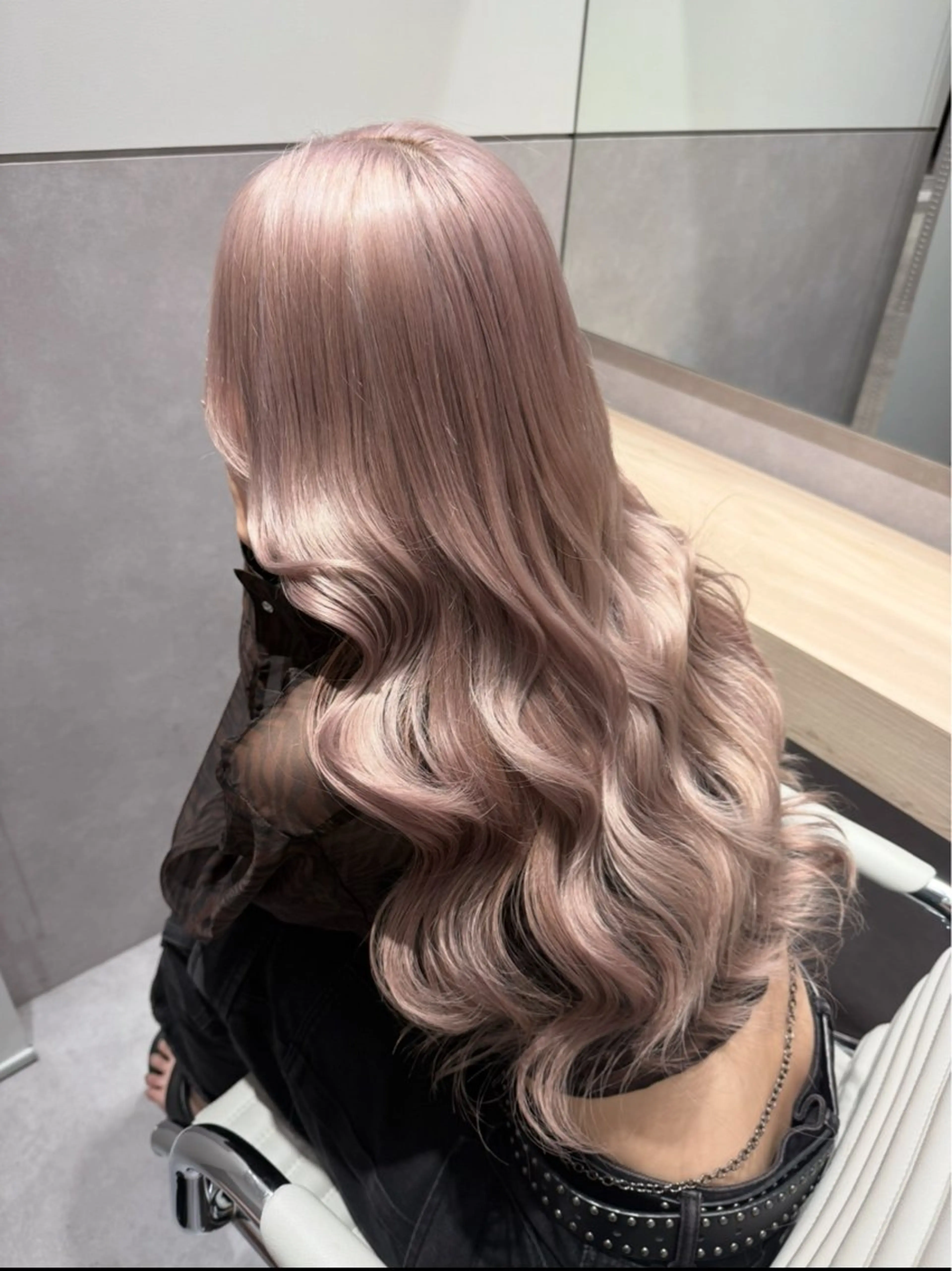 ロング カラー ヘアアレンジ 💎韓国ヘア/ 艶カラー💎souのヘアスタイル