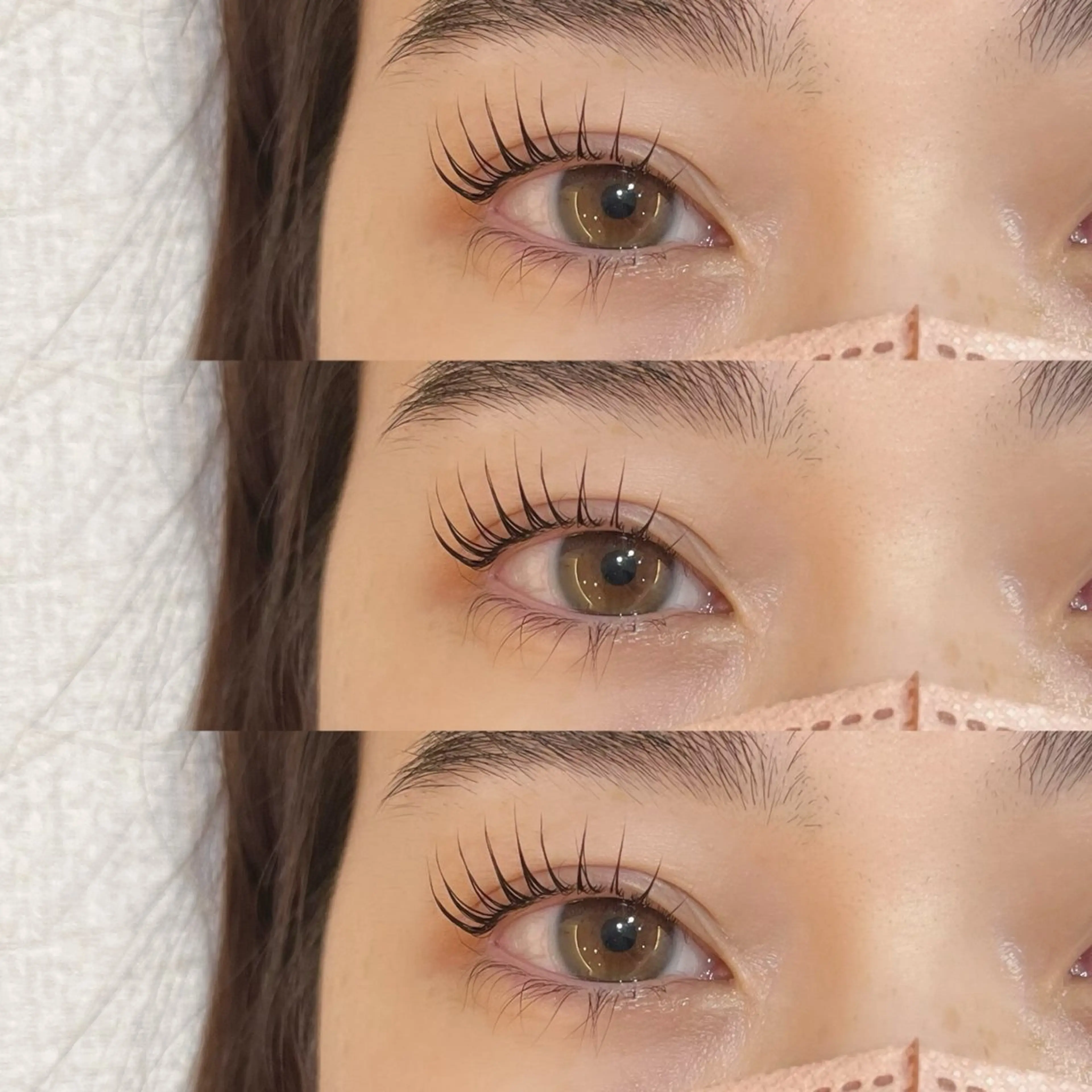 マツエク・マツパ パリジェンヌラッシュリフト マツパ 棚橋 光海のヘアスタイル