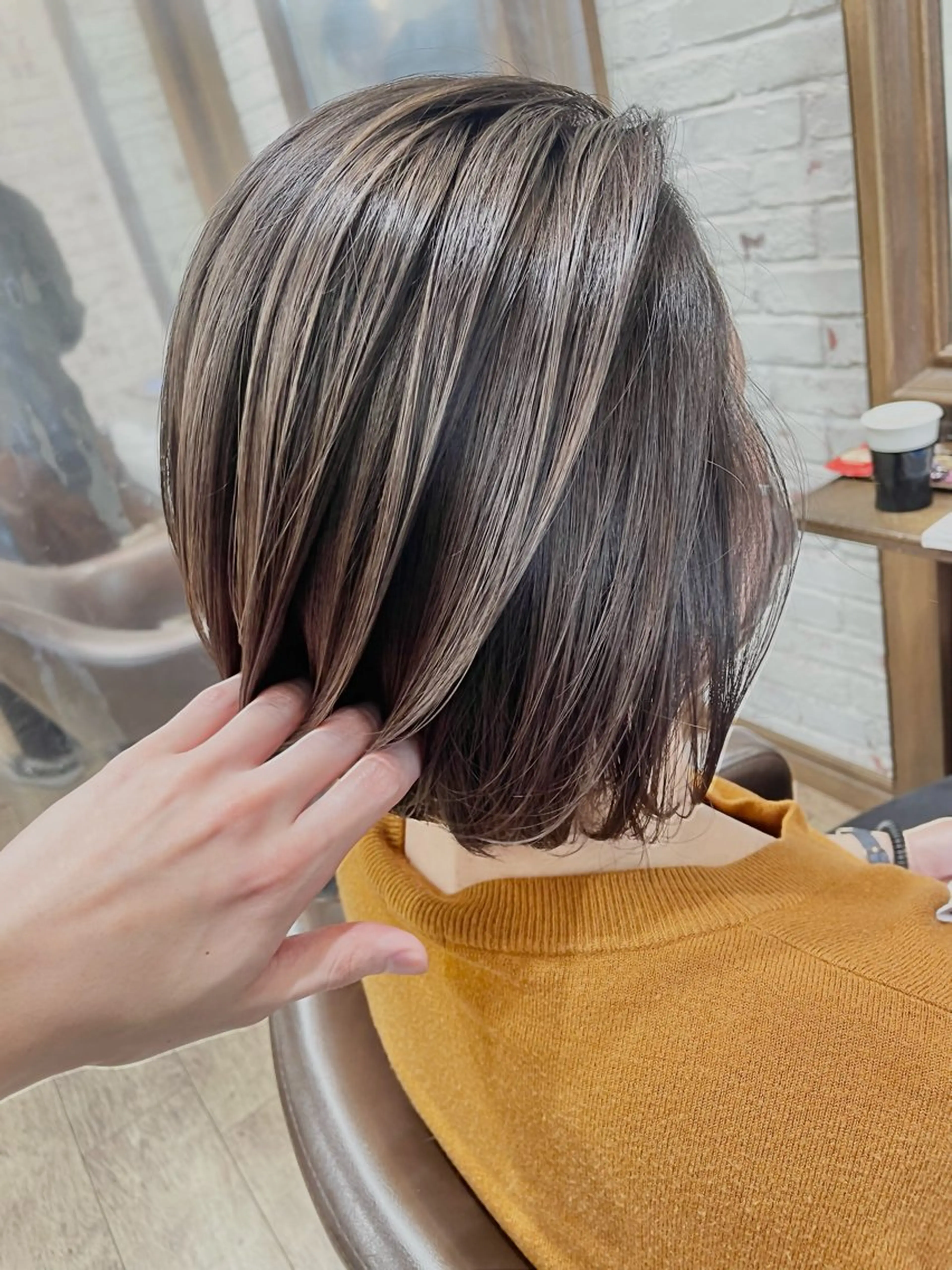 カラー Shutter RYOのヘアスタイル
