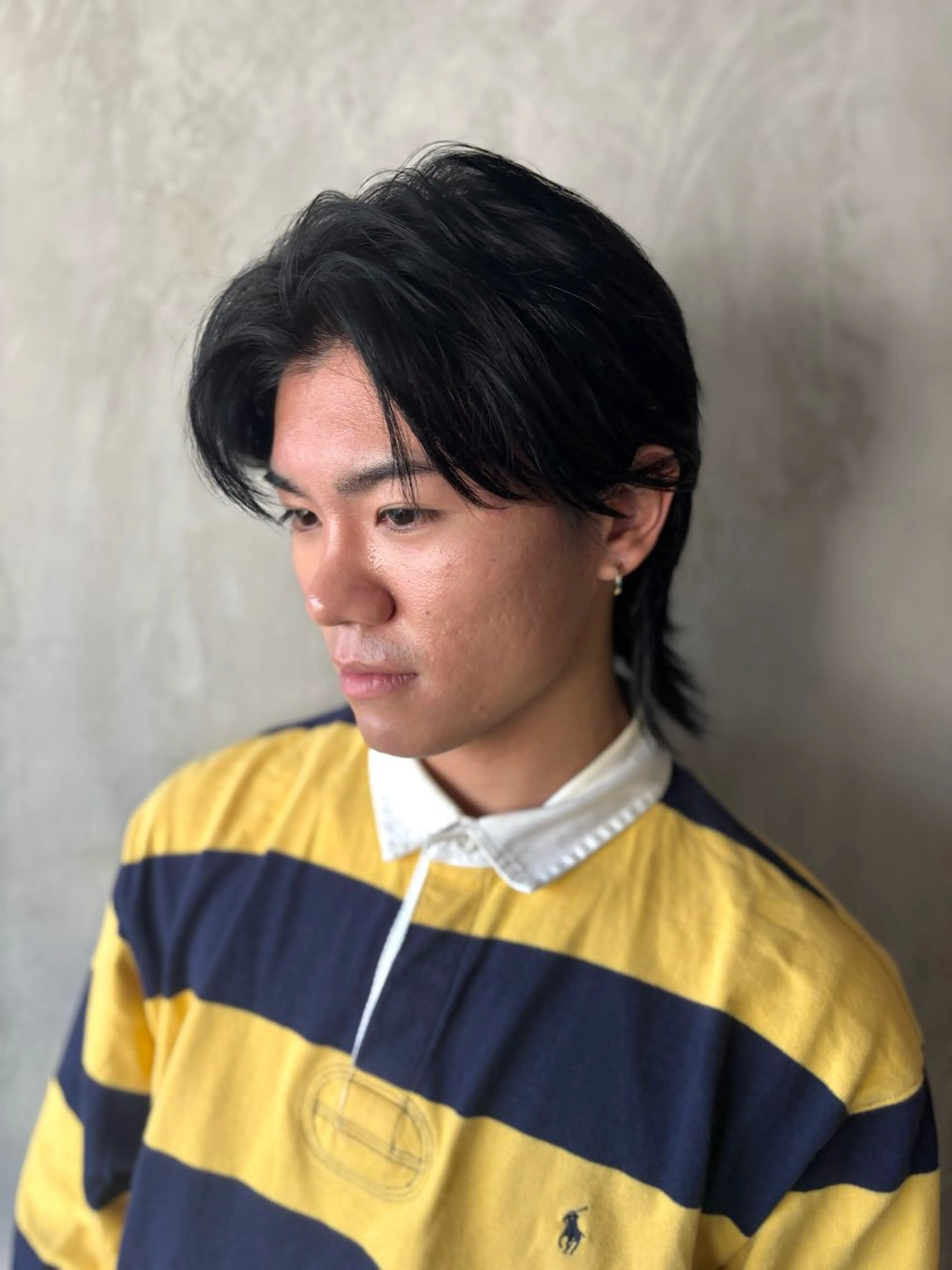 カラー メンズ 飯田 晟恭のヘアスタイル