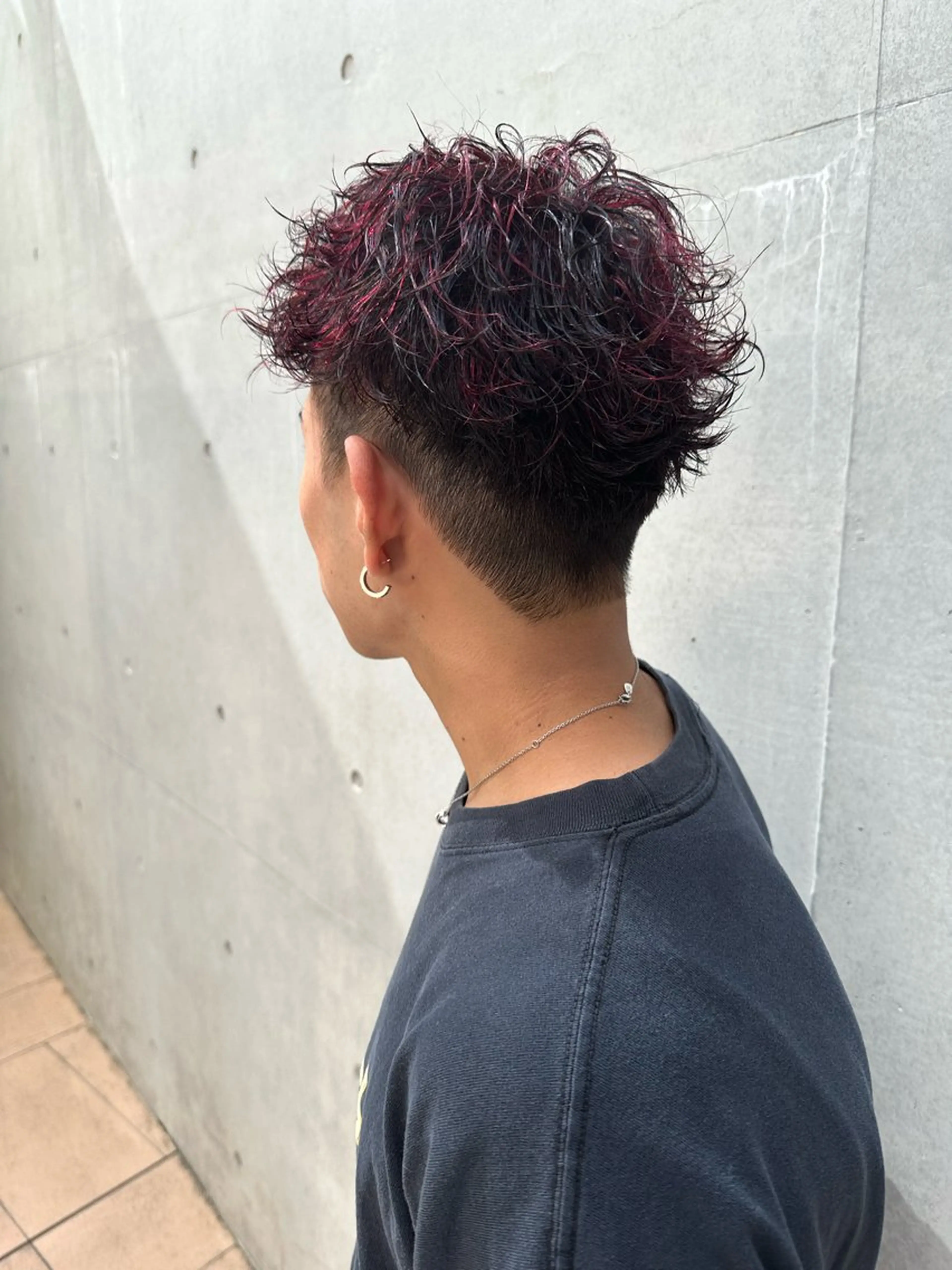 メンズカット💈/センターパート/スパイキーショート/フェザーカットの写真